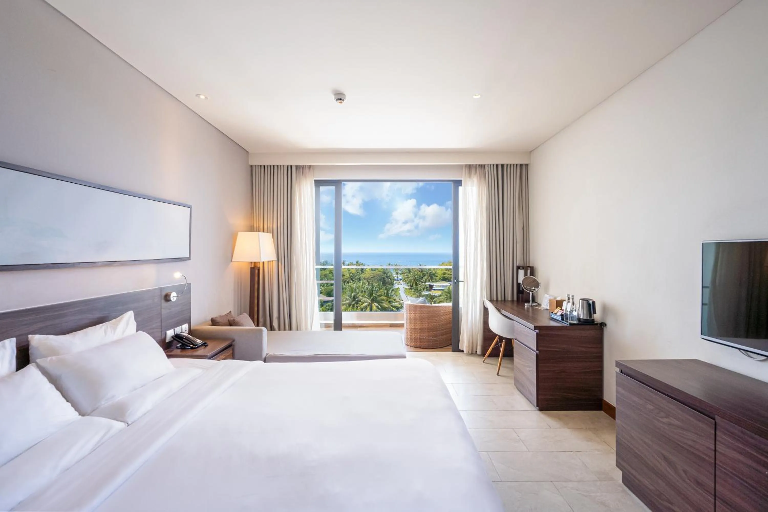 View (from property/room), Bed in Novotel Phu Quoc Resort