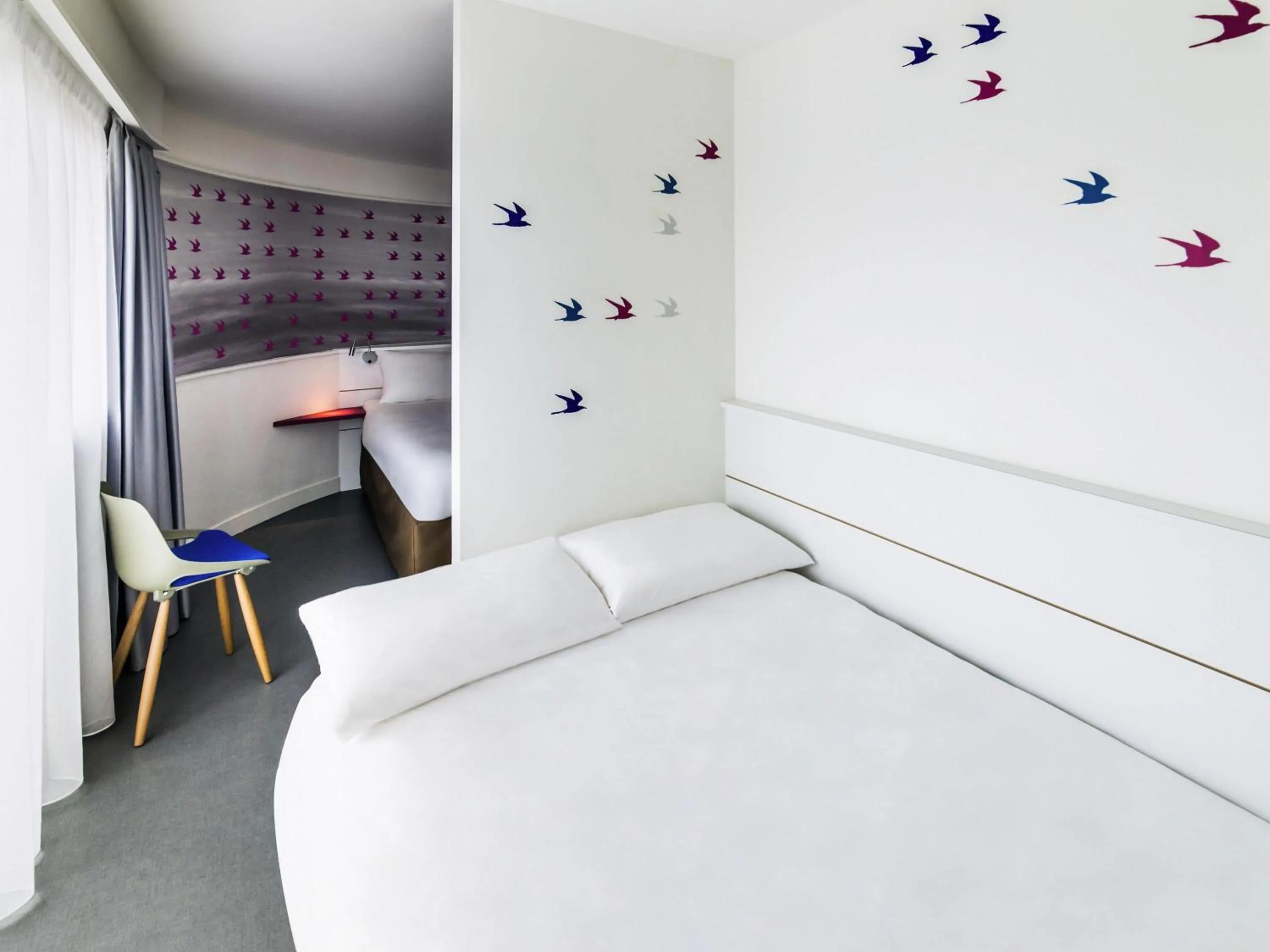Bedroom, Bed in Ibis Styles Collioure Port Vendres