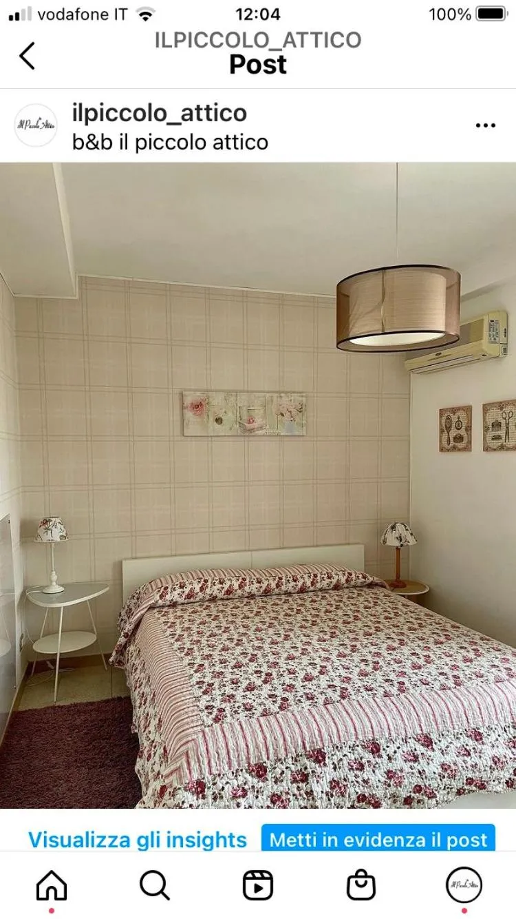 Bed in Il Piccolo Attico