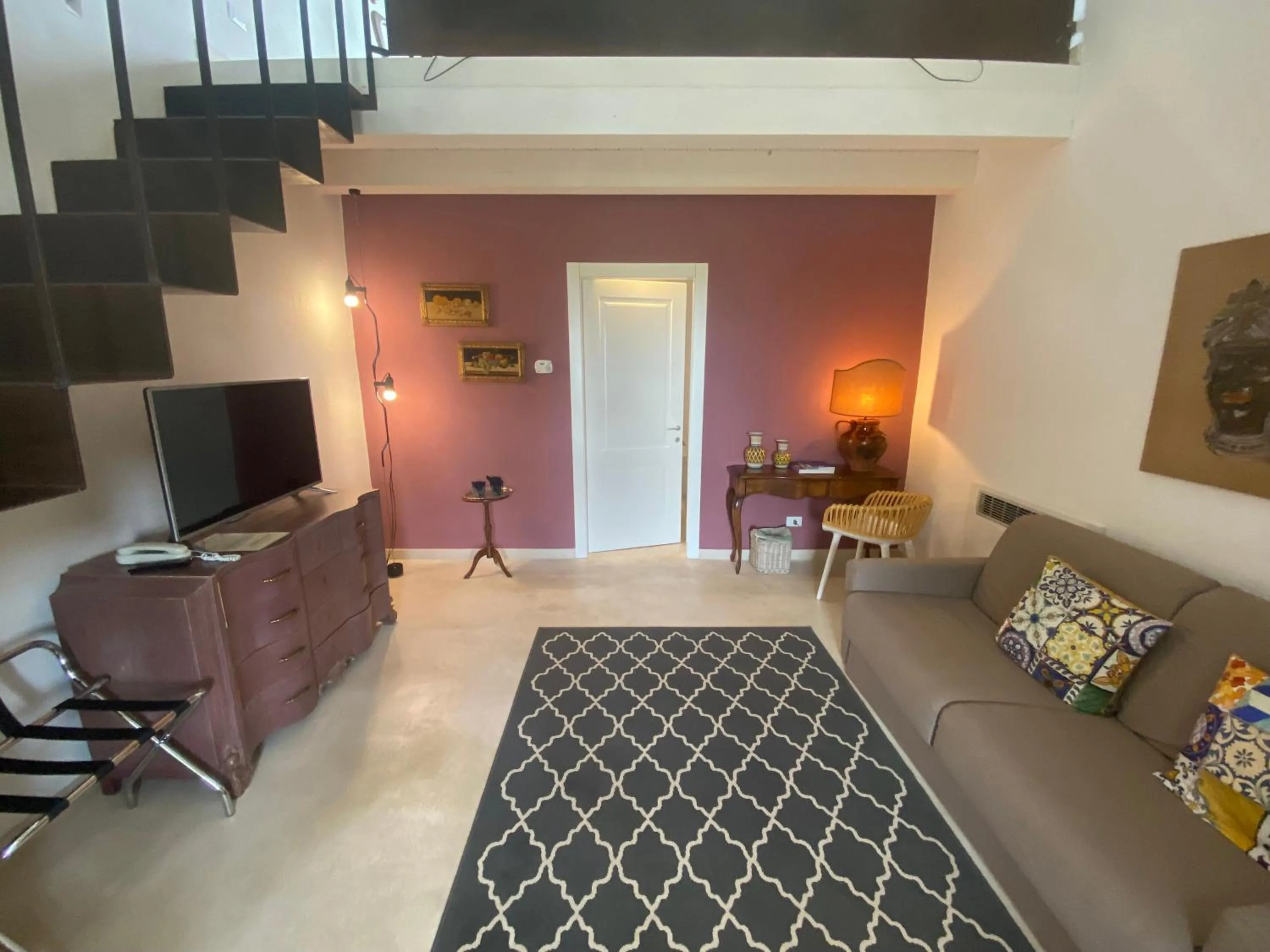 Seating area in Scilla Maris Charming Suites