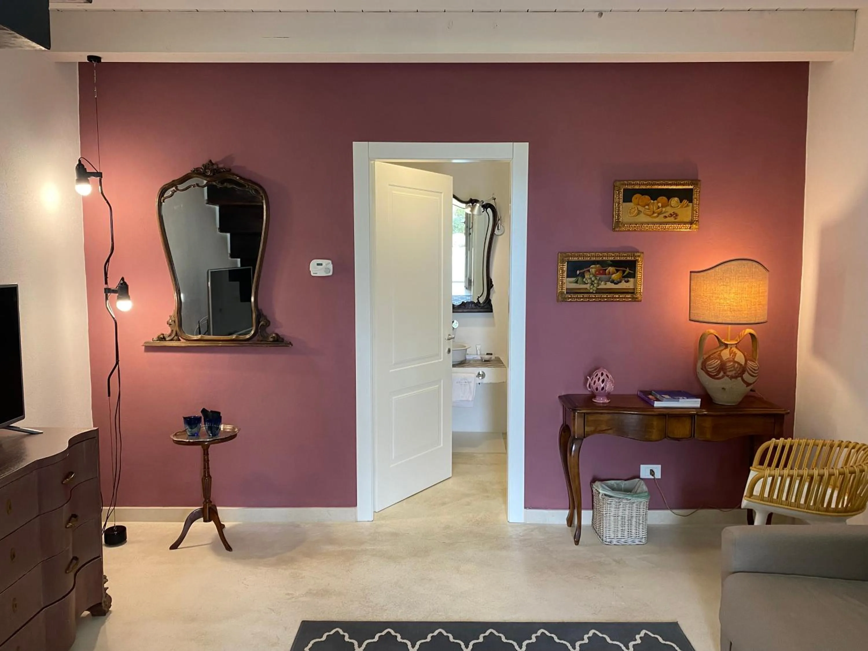 Seating area in Scilla Maris Charming Suites