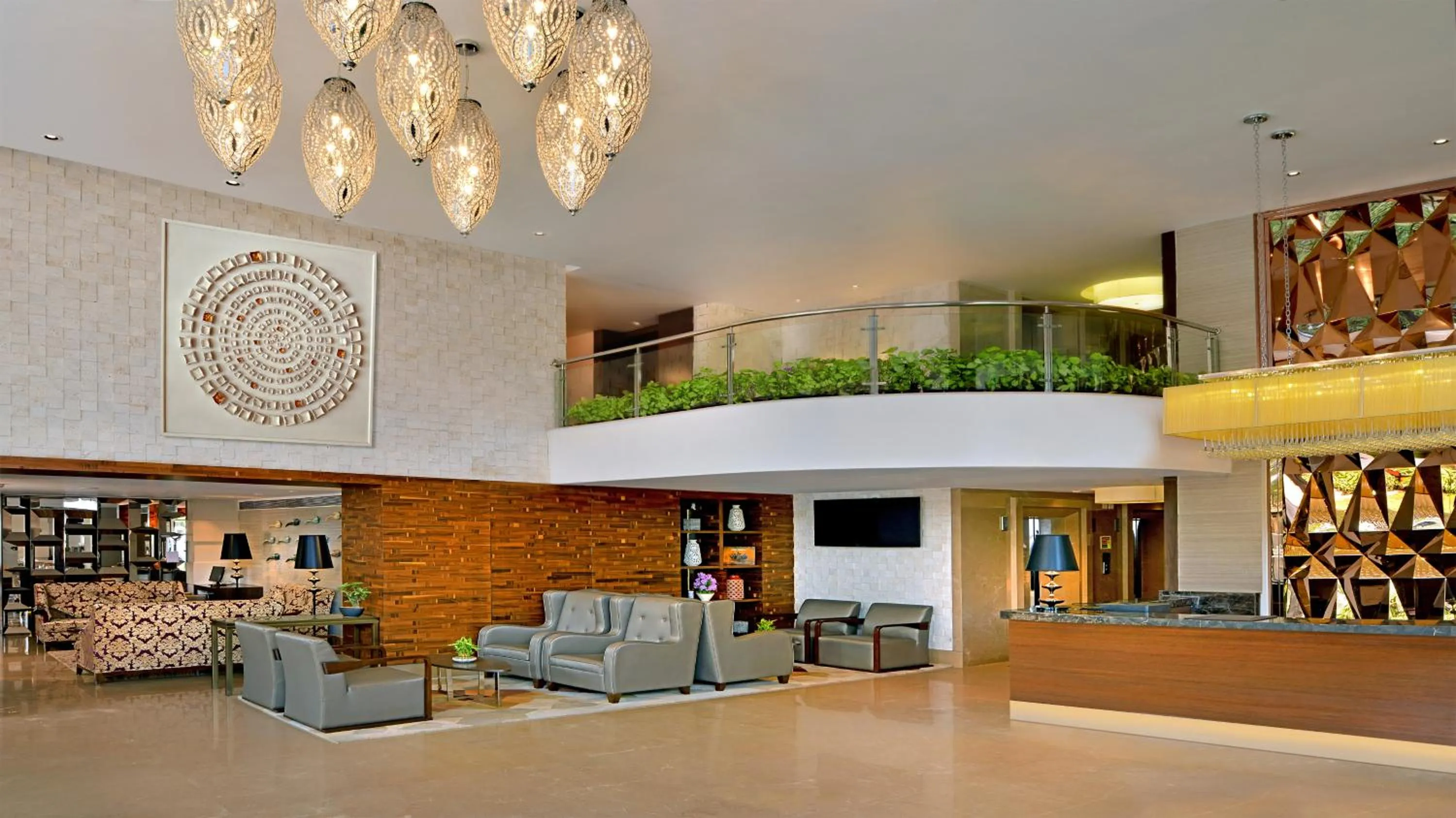 Lobby or reception in Country Inns & Suites By Radisson Manipal