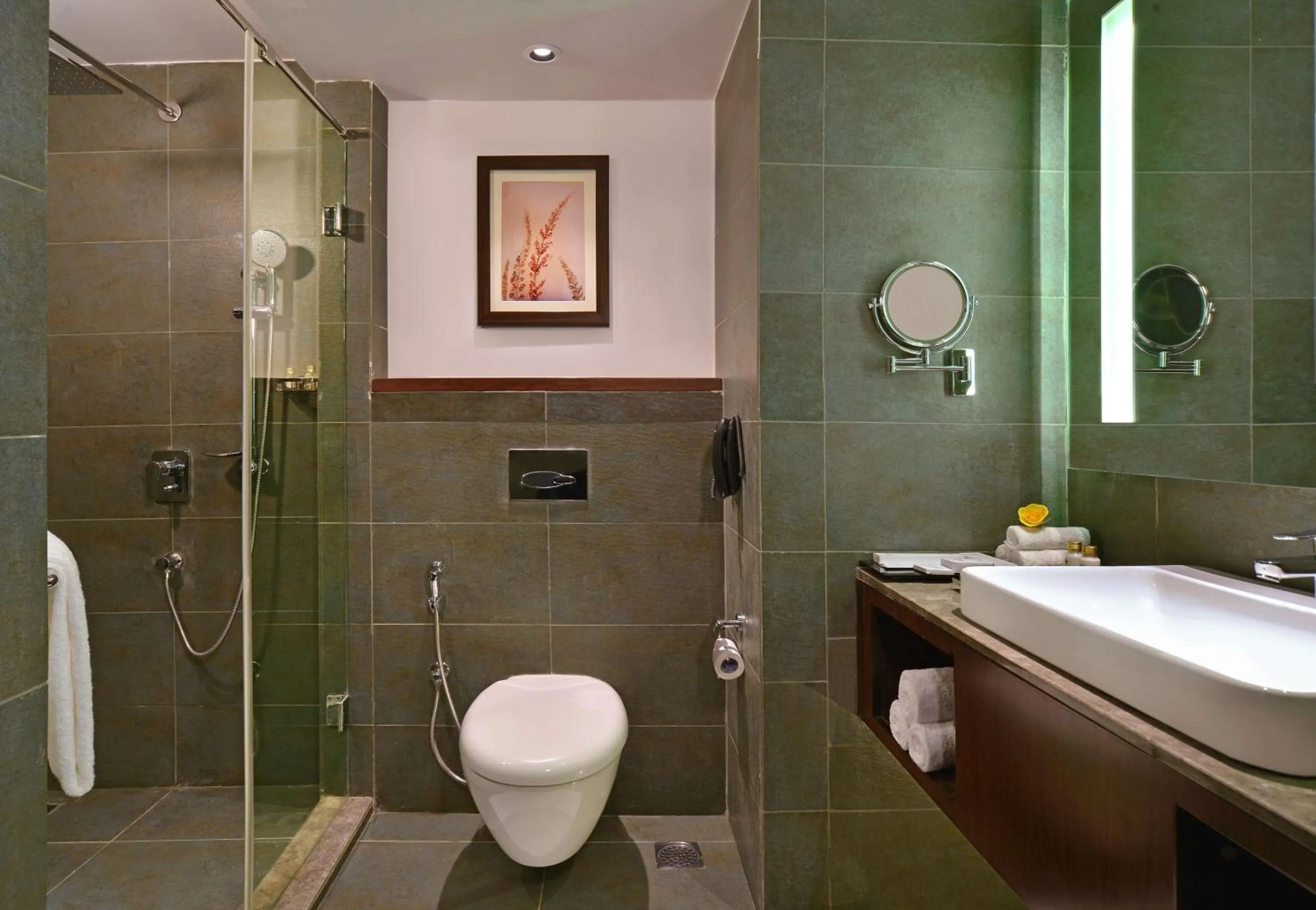Toilet in Country Inns & Suites By Radisson Manipal