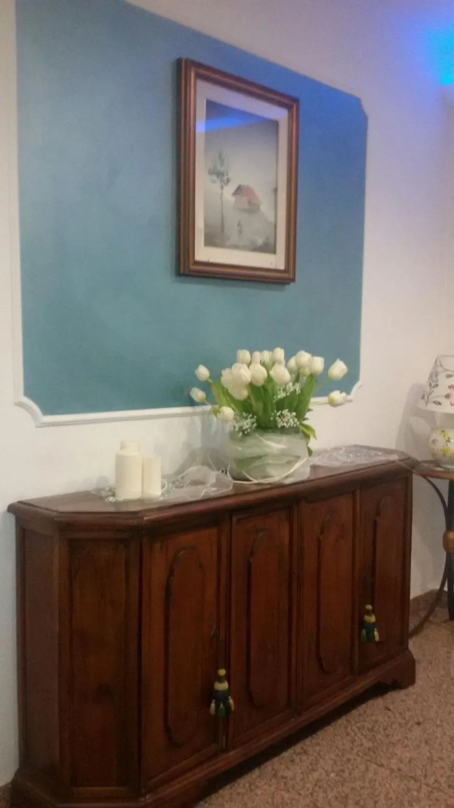 Decorative detail in Hotel Ambrogini