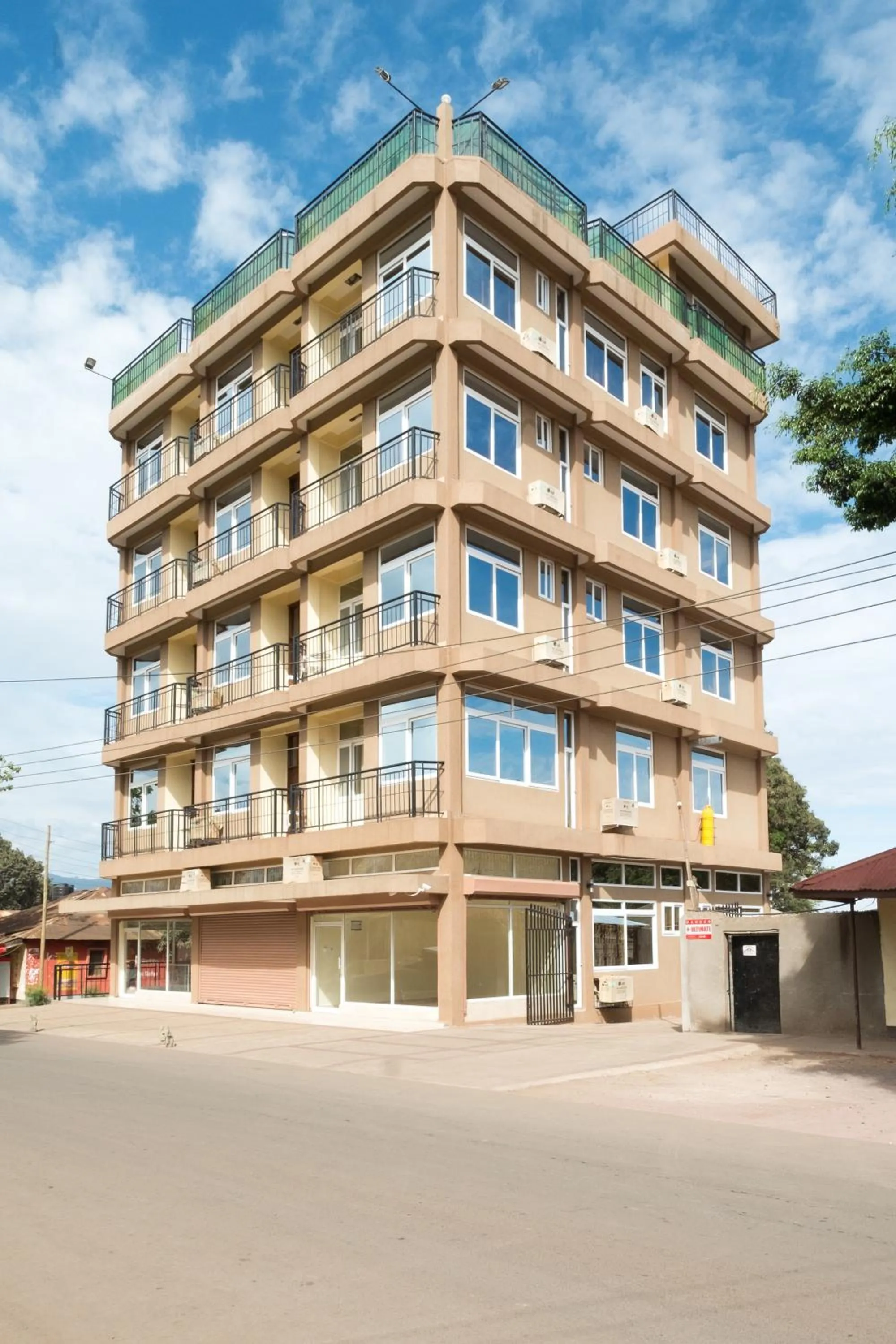 Street view in East Point Hotel Moshi