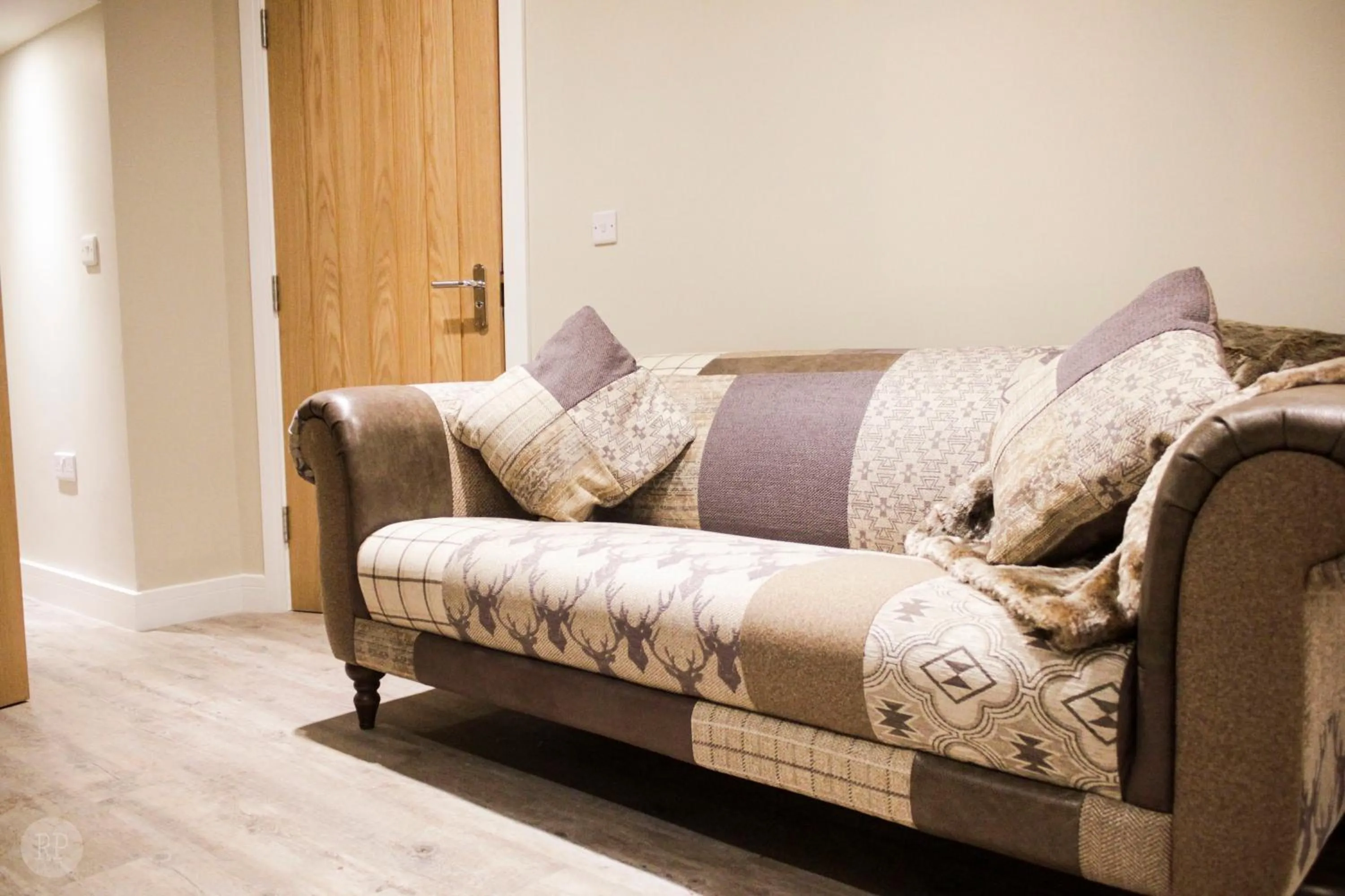 Seating area in The White Lion, Soberton