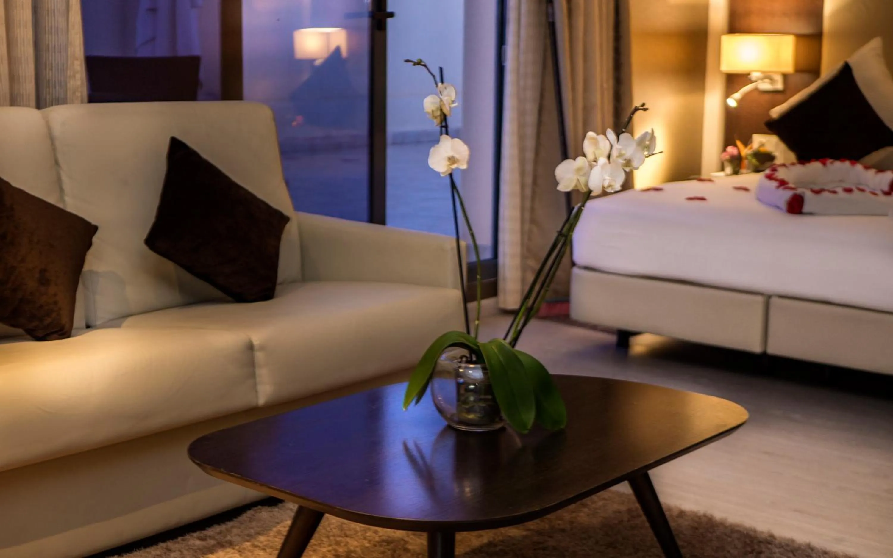 Bed in AZ Hôtels Zeralda