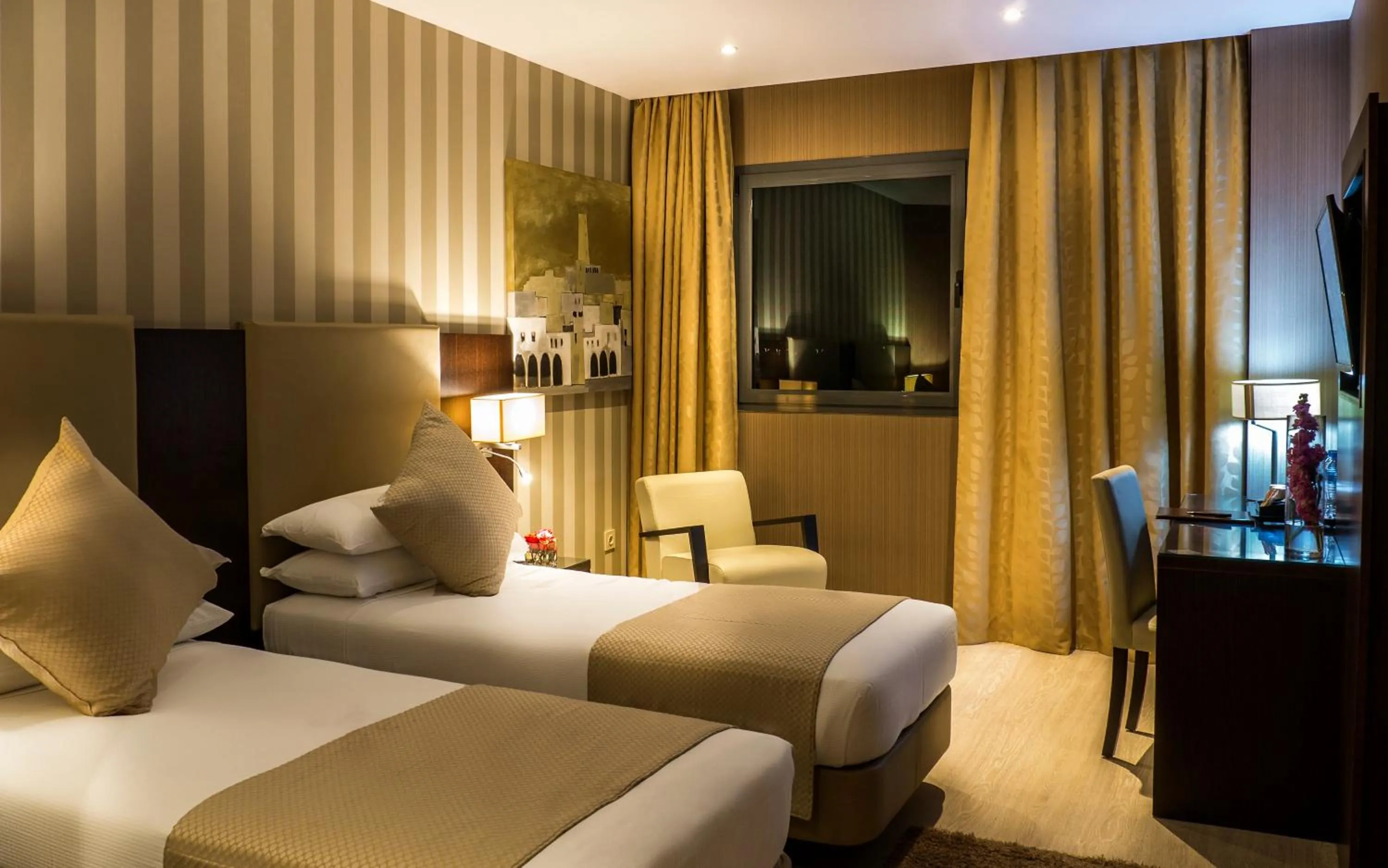 Bed in AZ Hôtels Zeralda