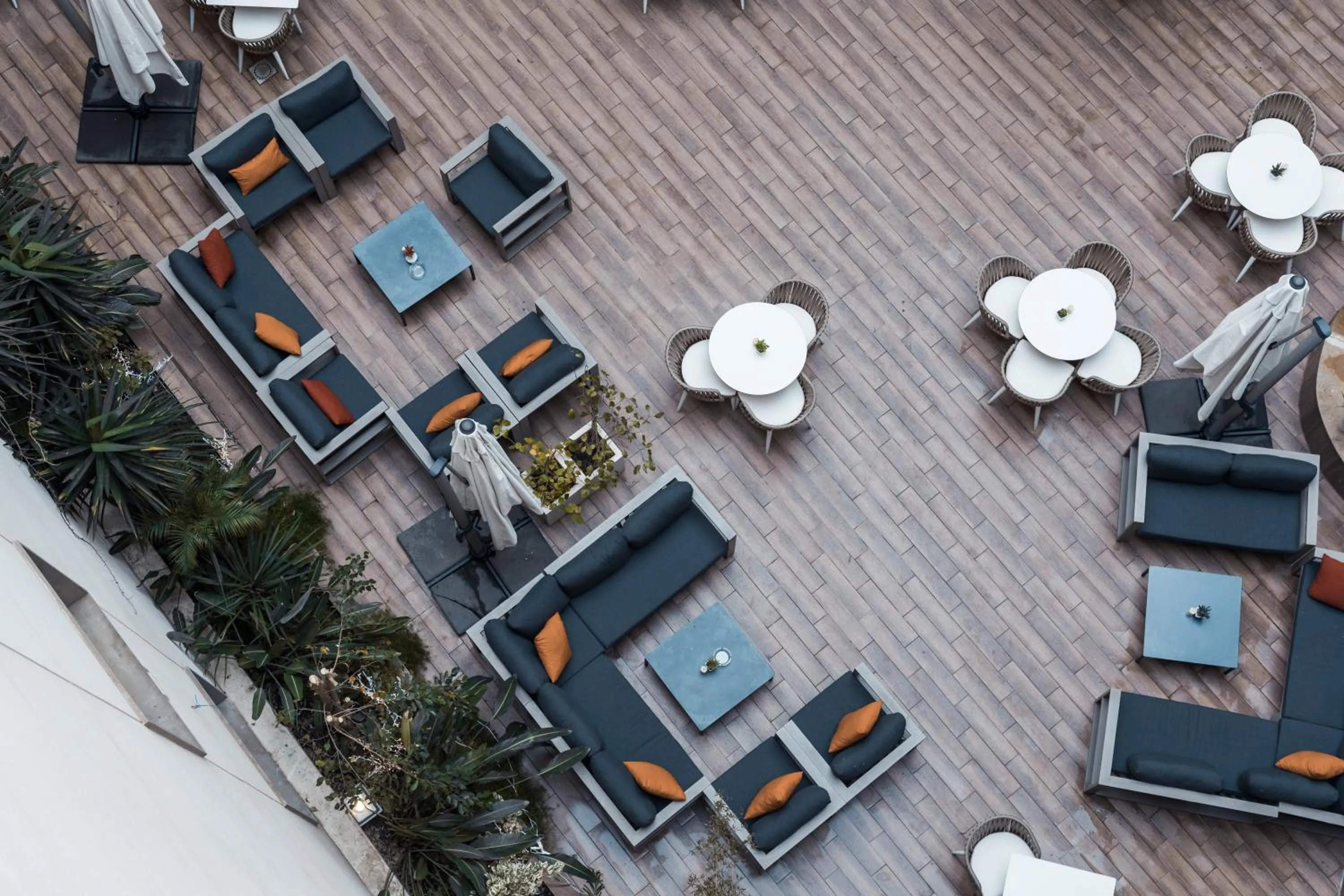 Patio in AZ Hôtels Zeralda