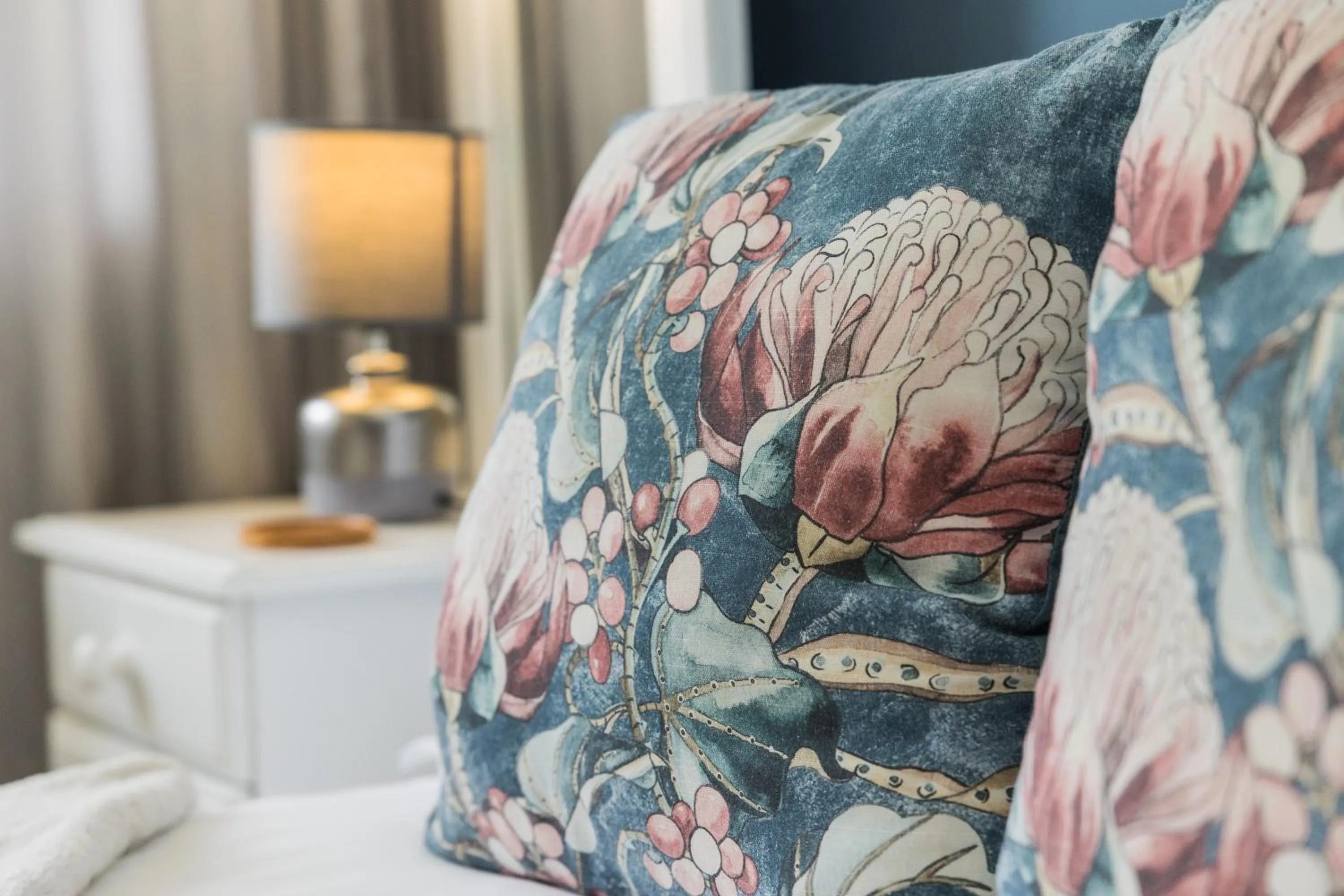 Bed in Rozendal Guest House