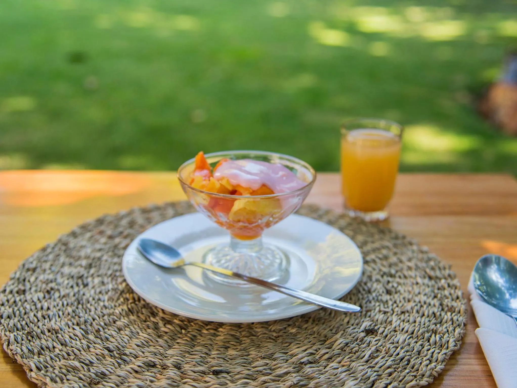 Food close-up in Rozendal Guest House