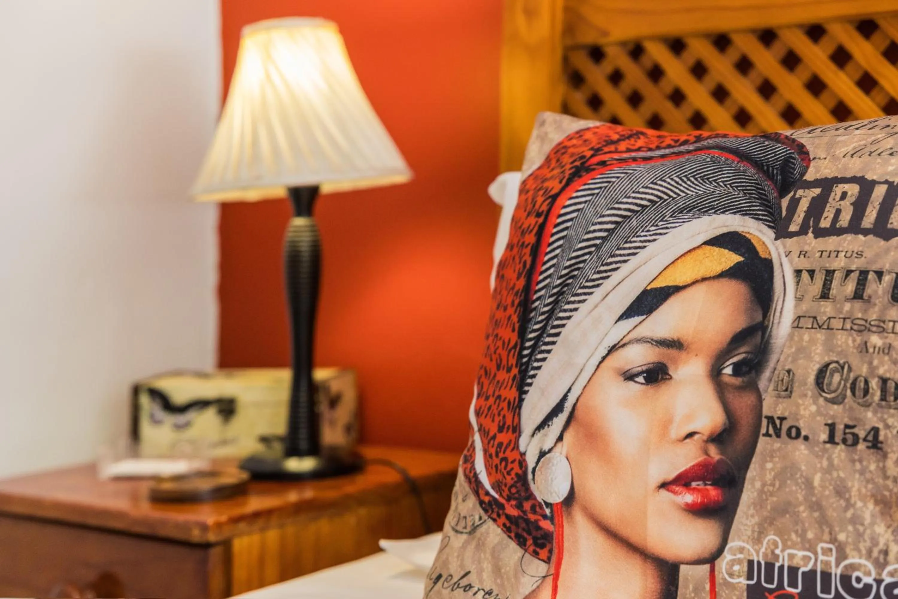 Bed in Rozendal Guest House