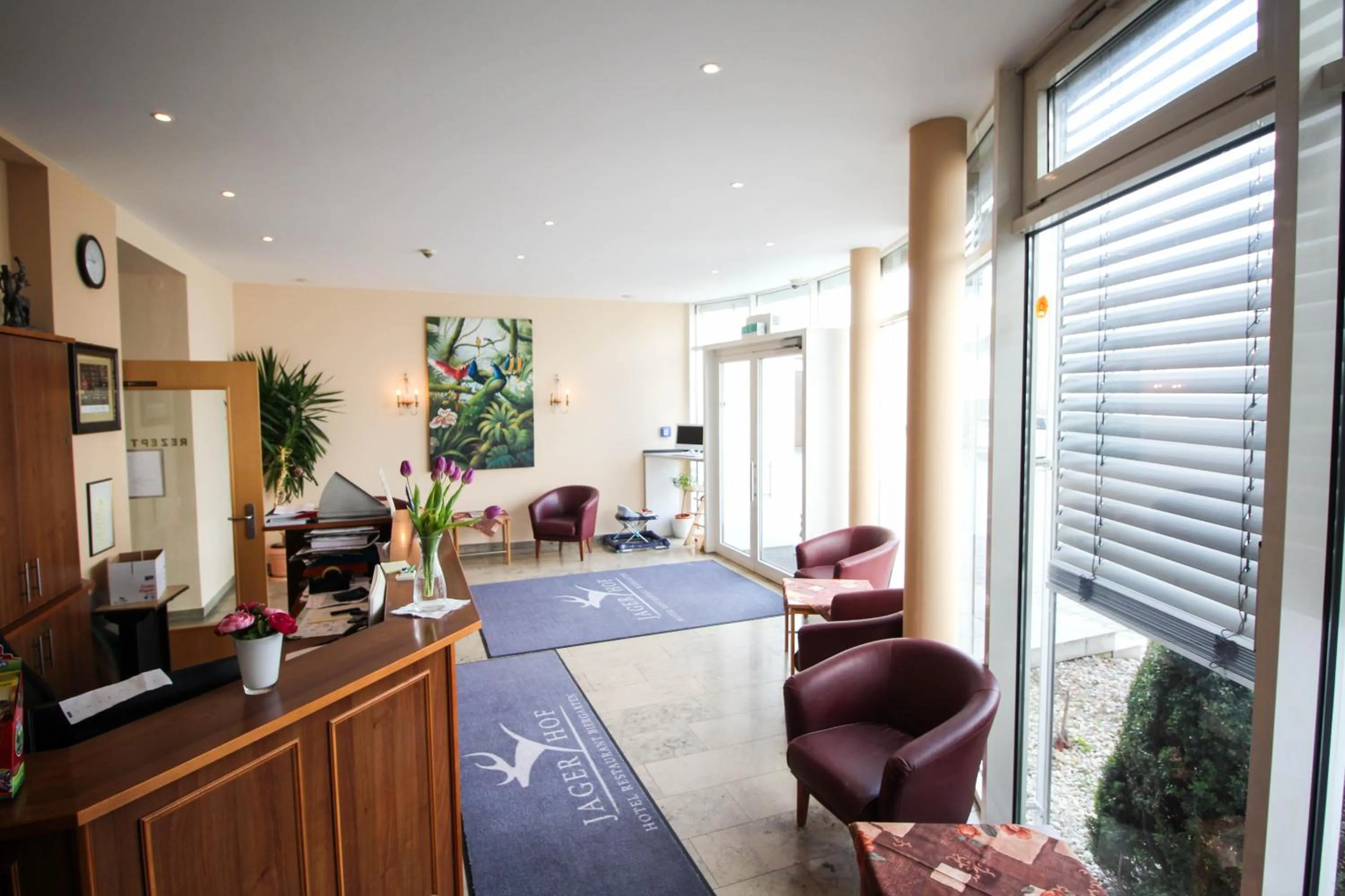 Lobby or reception in Jagerhof