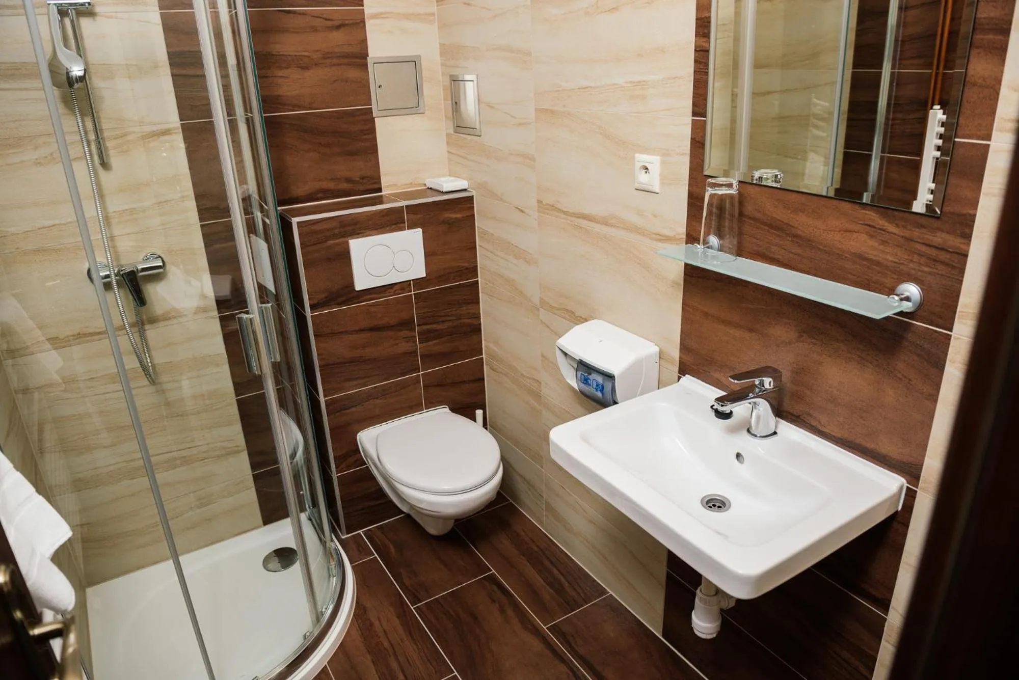 Bathroom in Hotel Diana