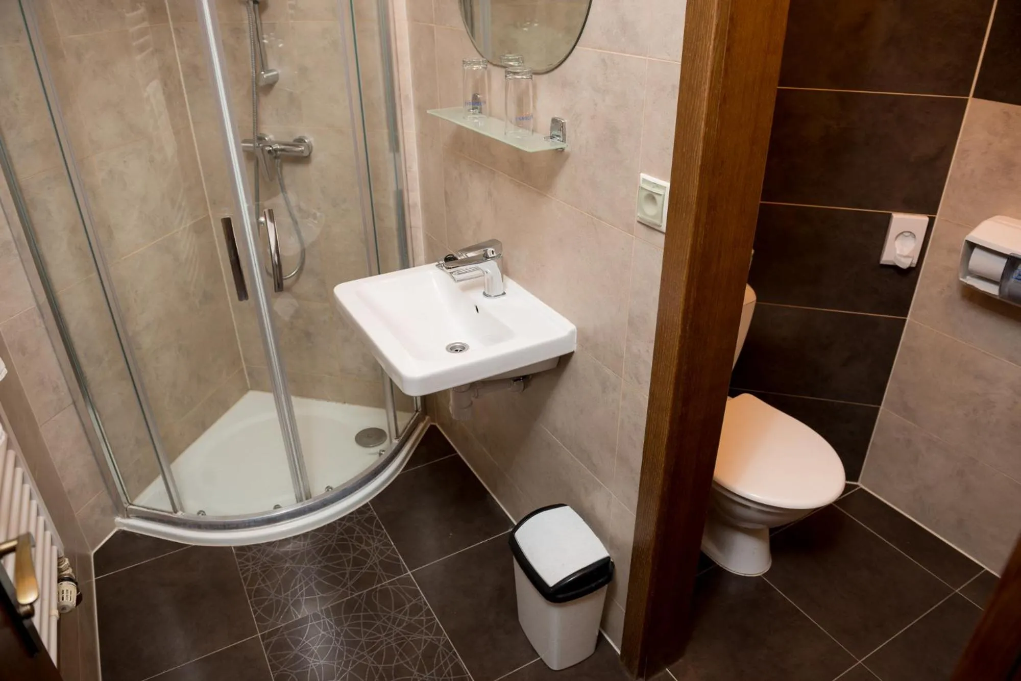 Bathroom in Hotel Diana