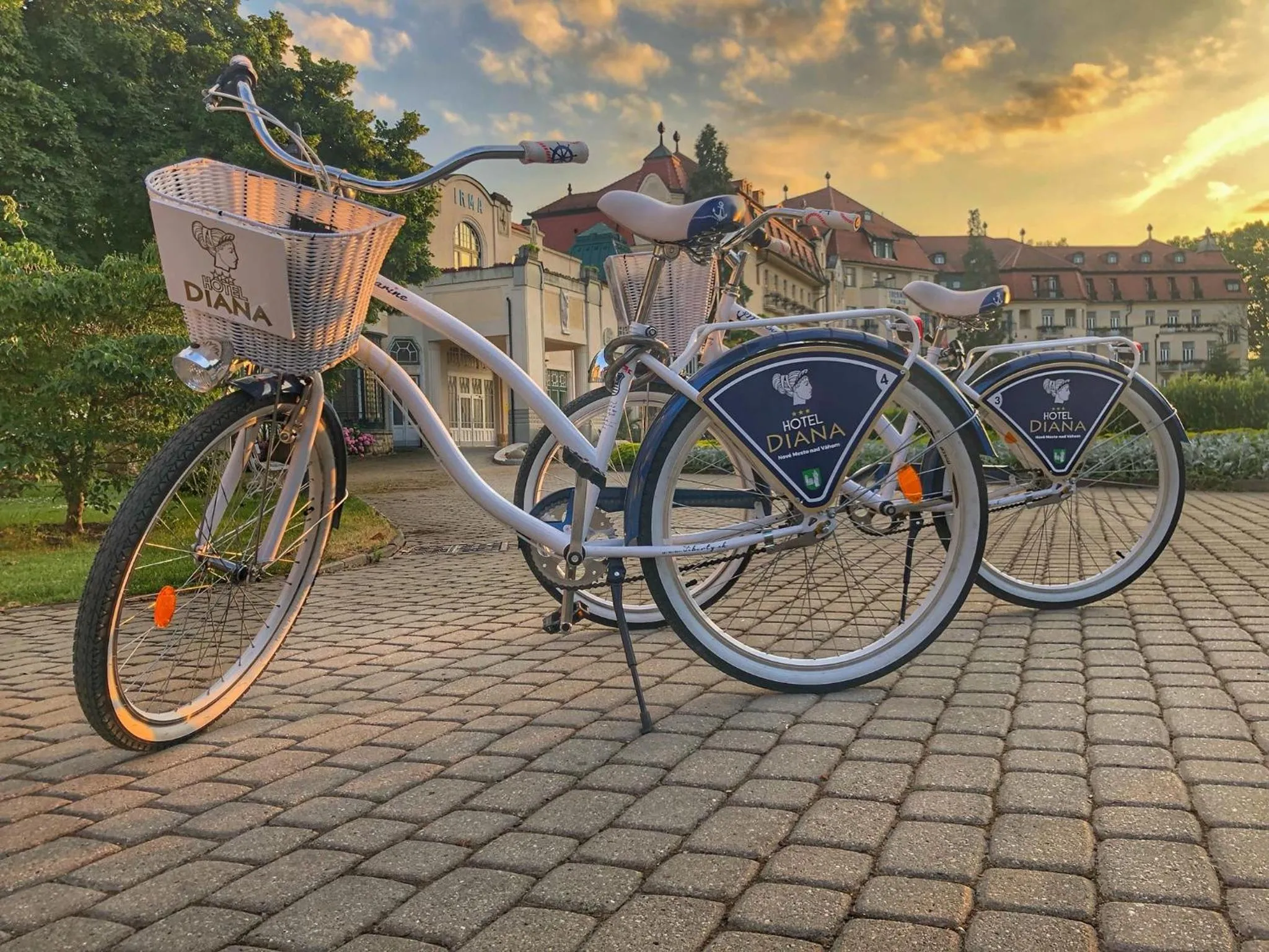 Cycling in Hotel Diana