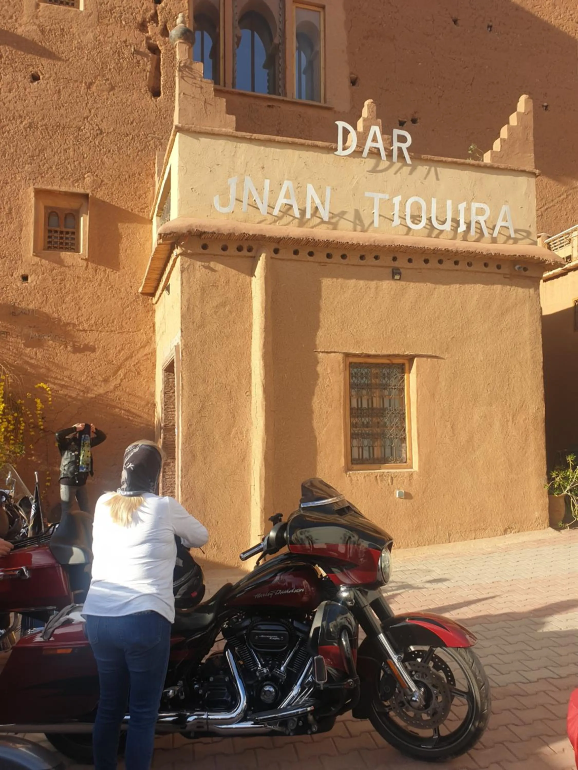 Facade/entrance in Dar Jnan Tiouira Dades