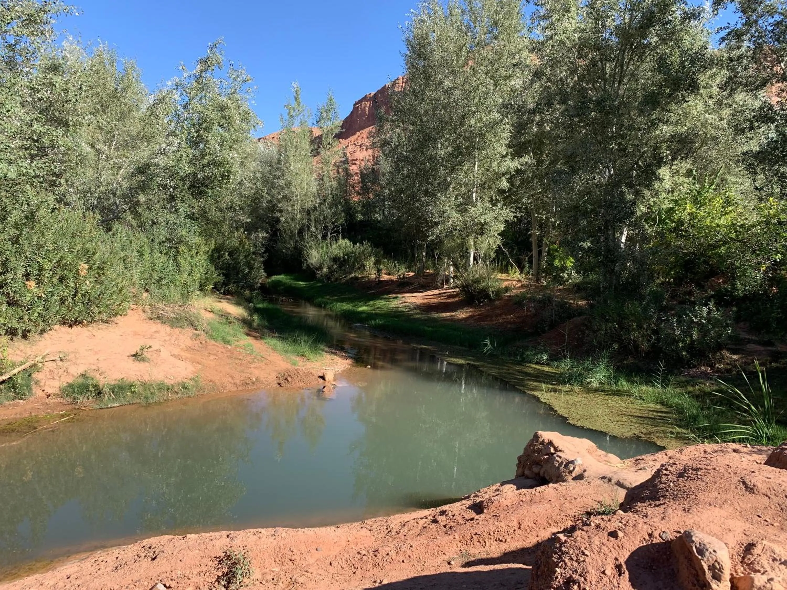 Natural landscape in Dar Jnan Tiouira Dades