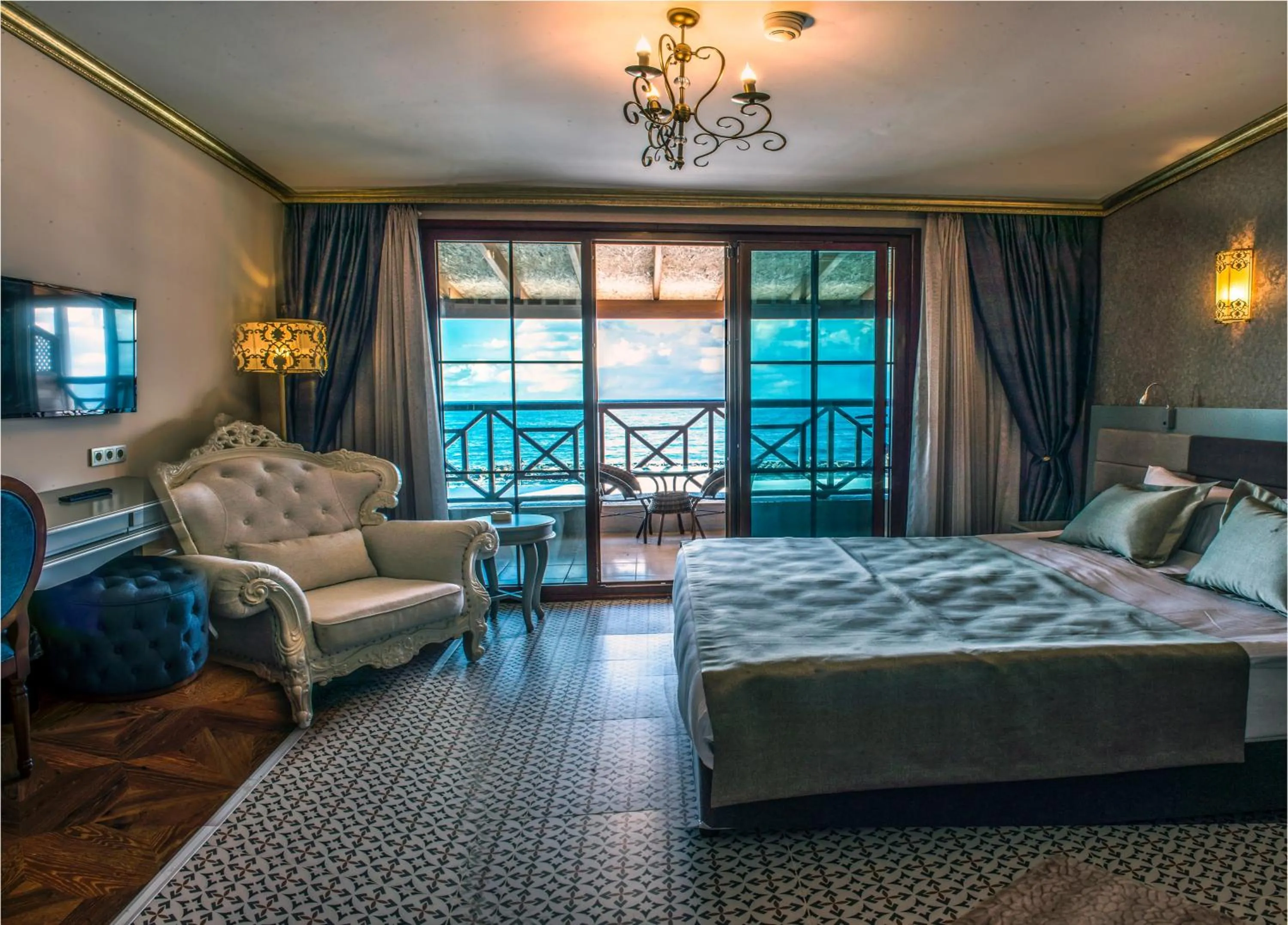 Bed in Babillon Hotel Spa & Restaurant