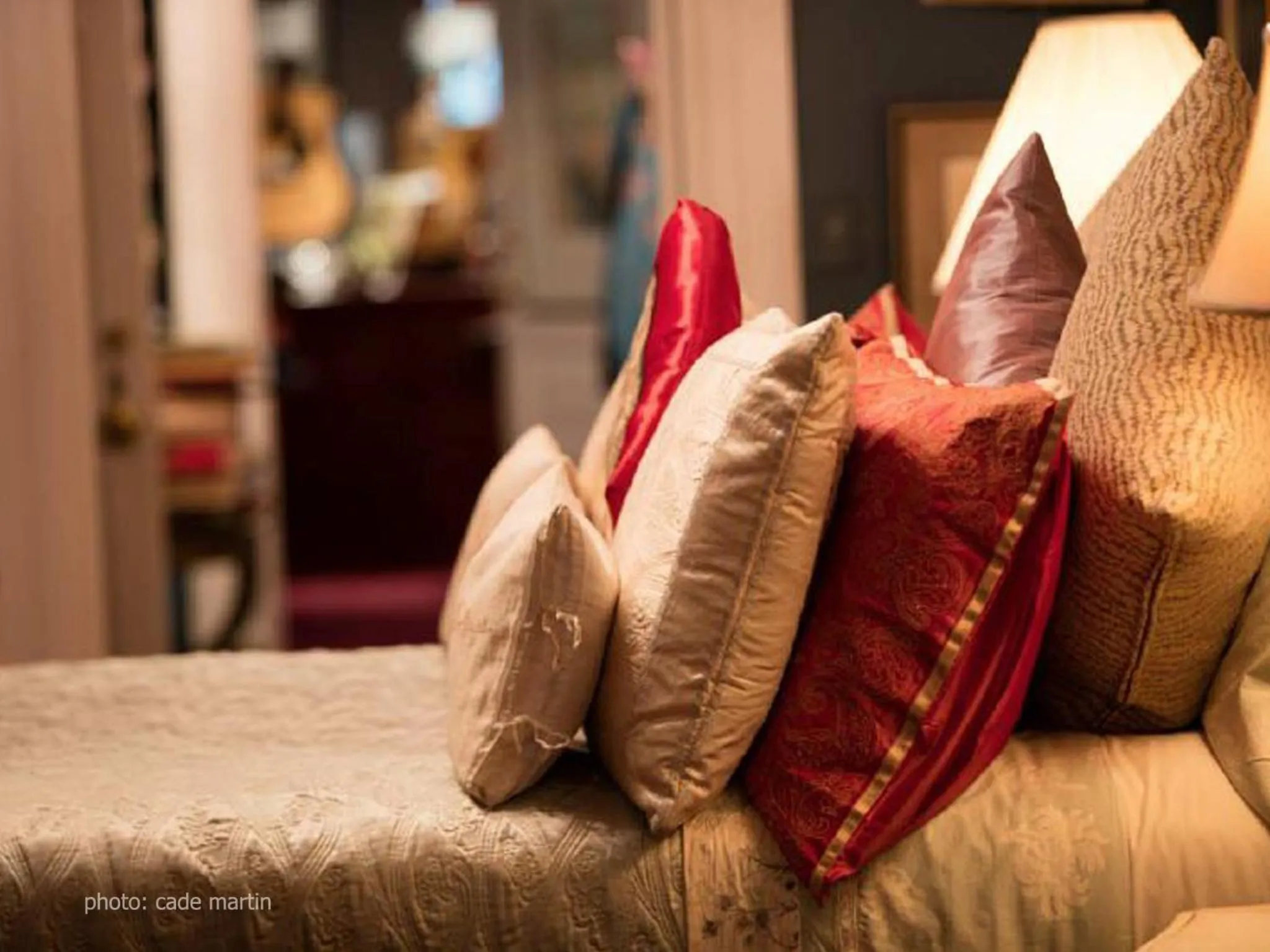 Bed in The Mansion on O Street