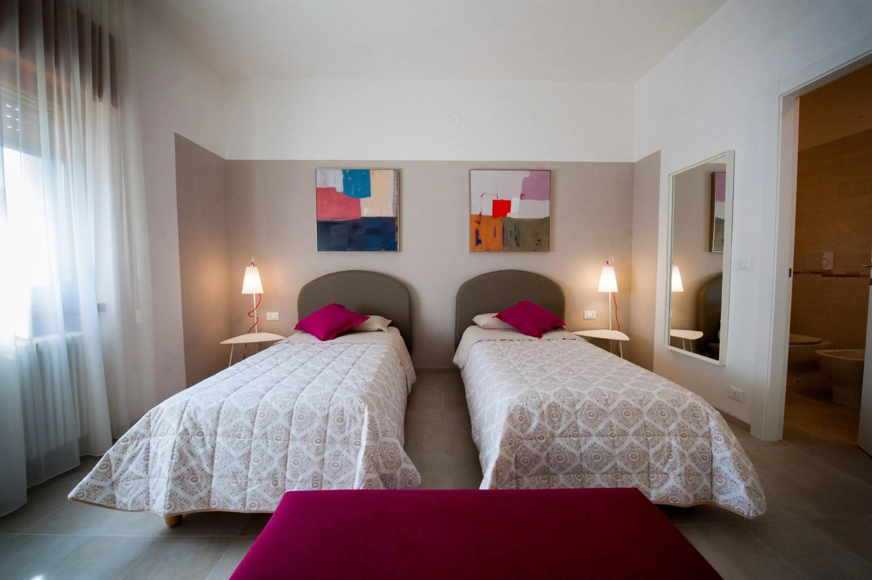 Bed in Daniela B&B Fiera