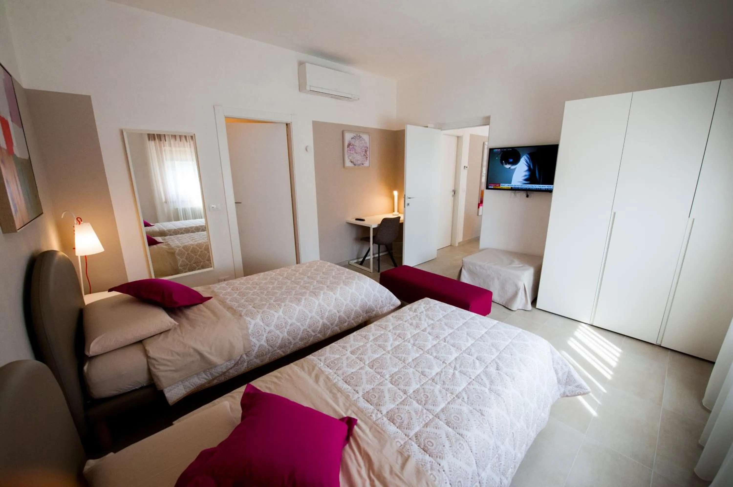 Bed in Daniela B&B Fiera