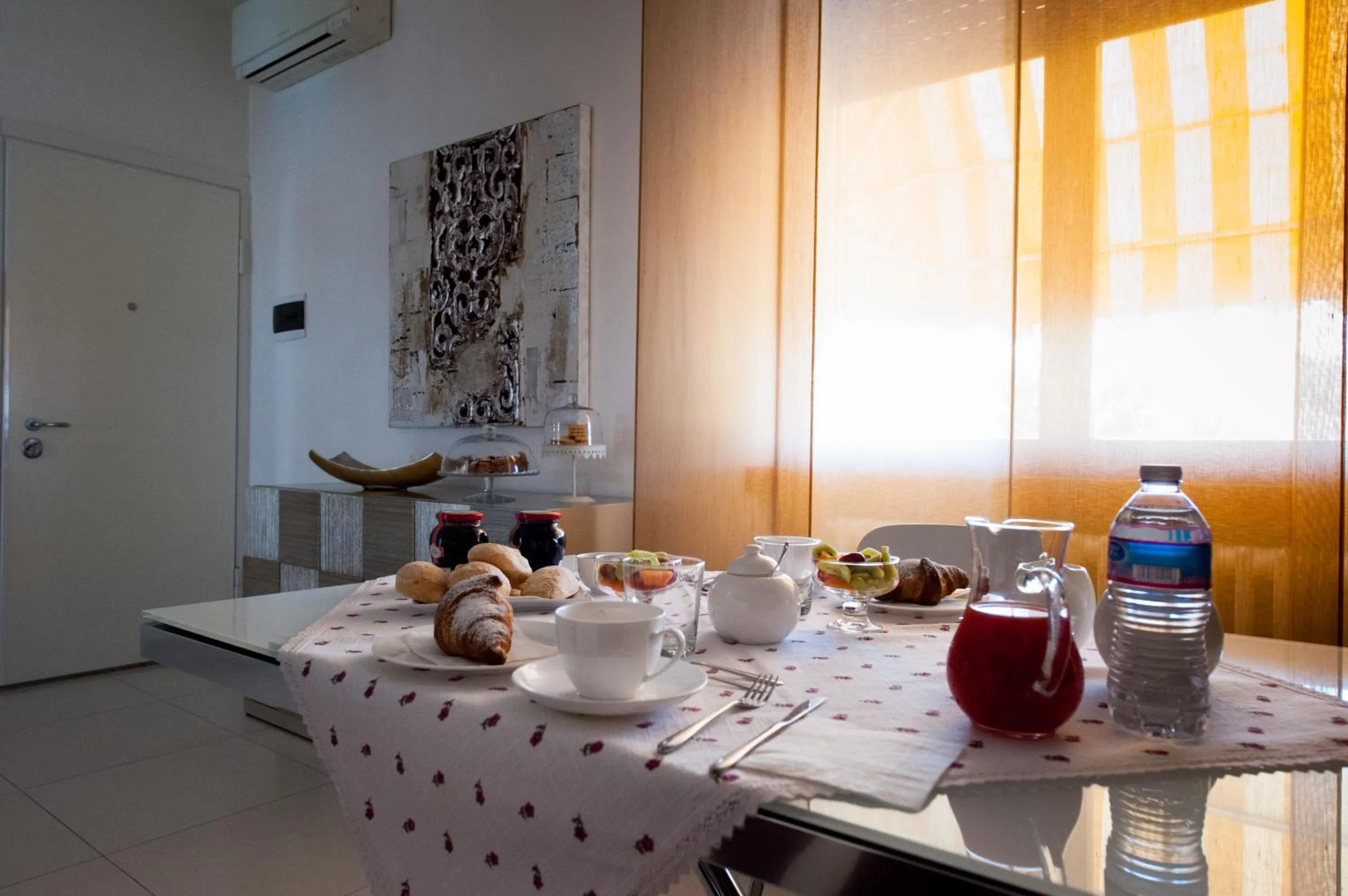 Italian breakfast in Daniela B&B Fiera