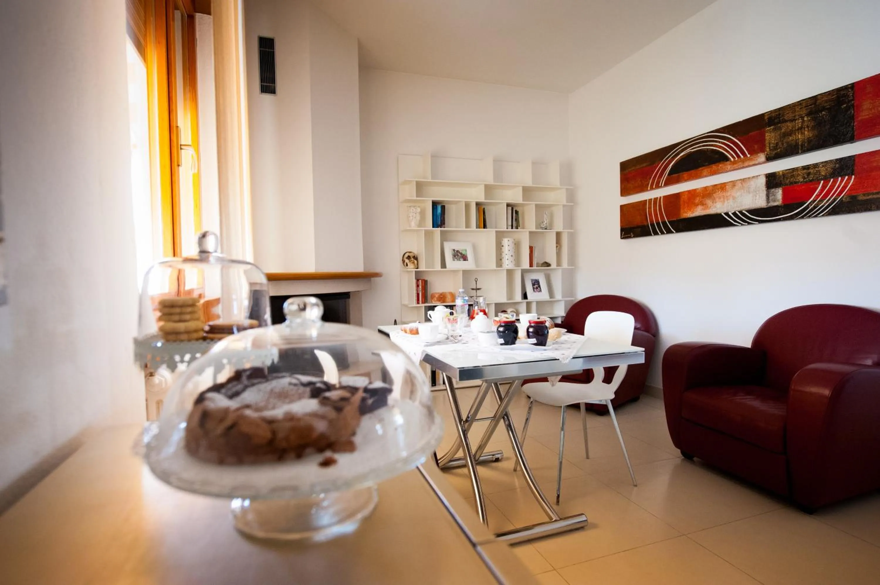 Italian breakfast in Daniela B&B Fiera