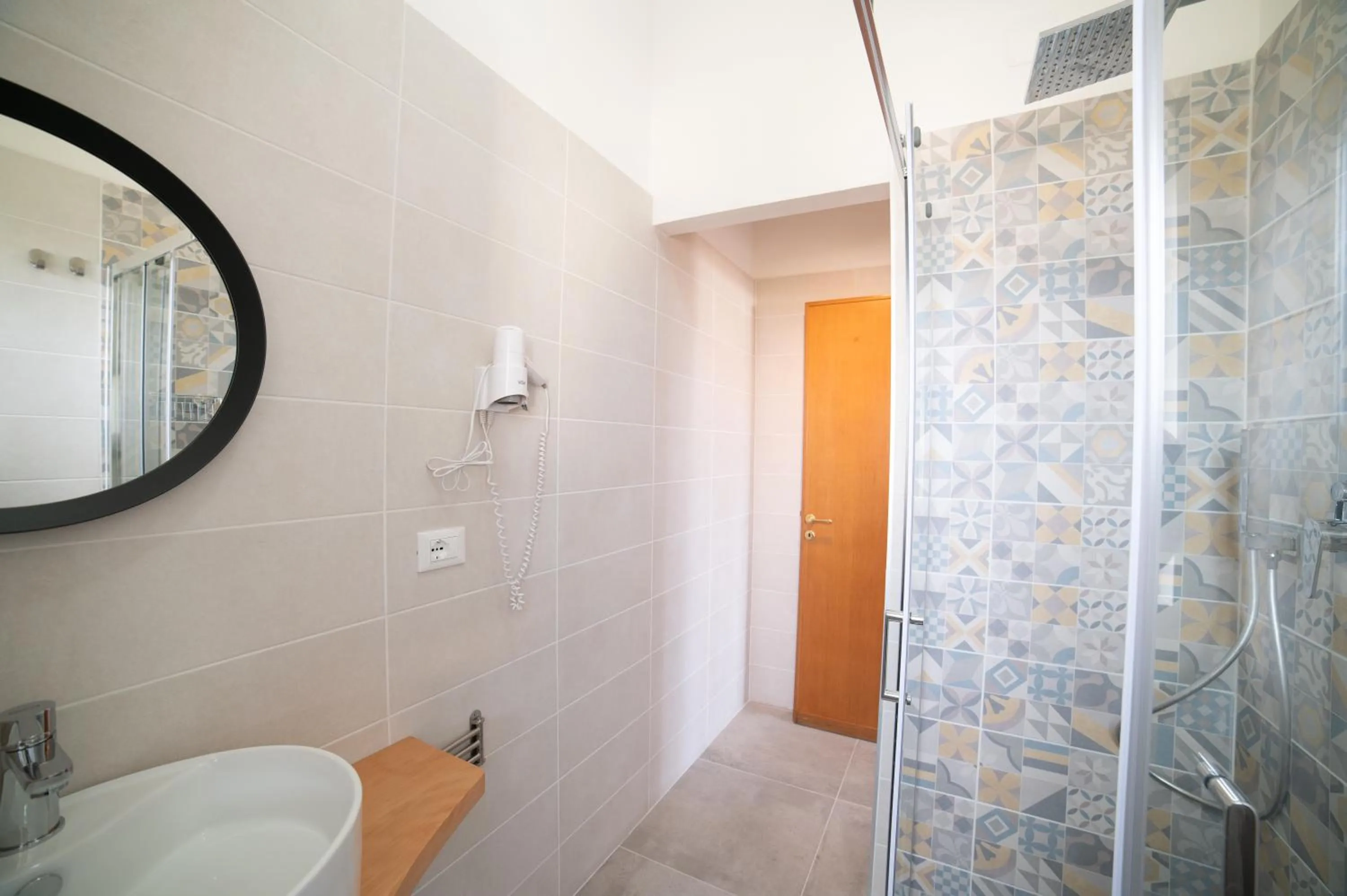 Shower in B&B Belvedere