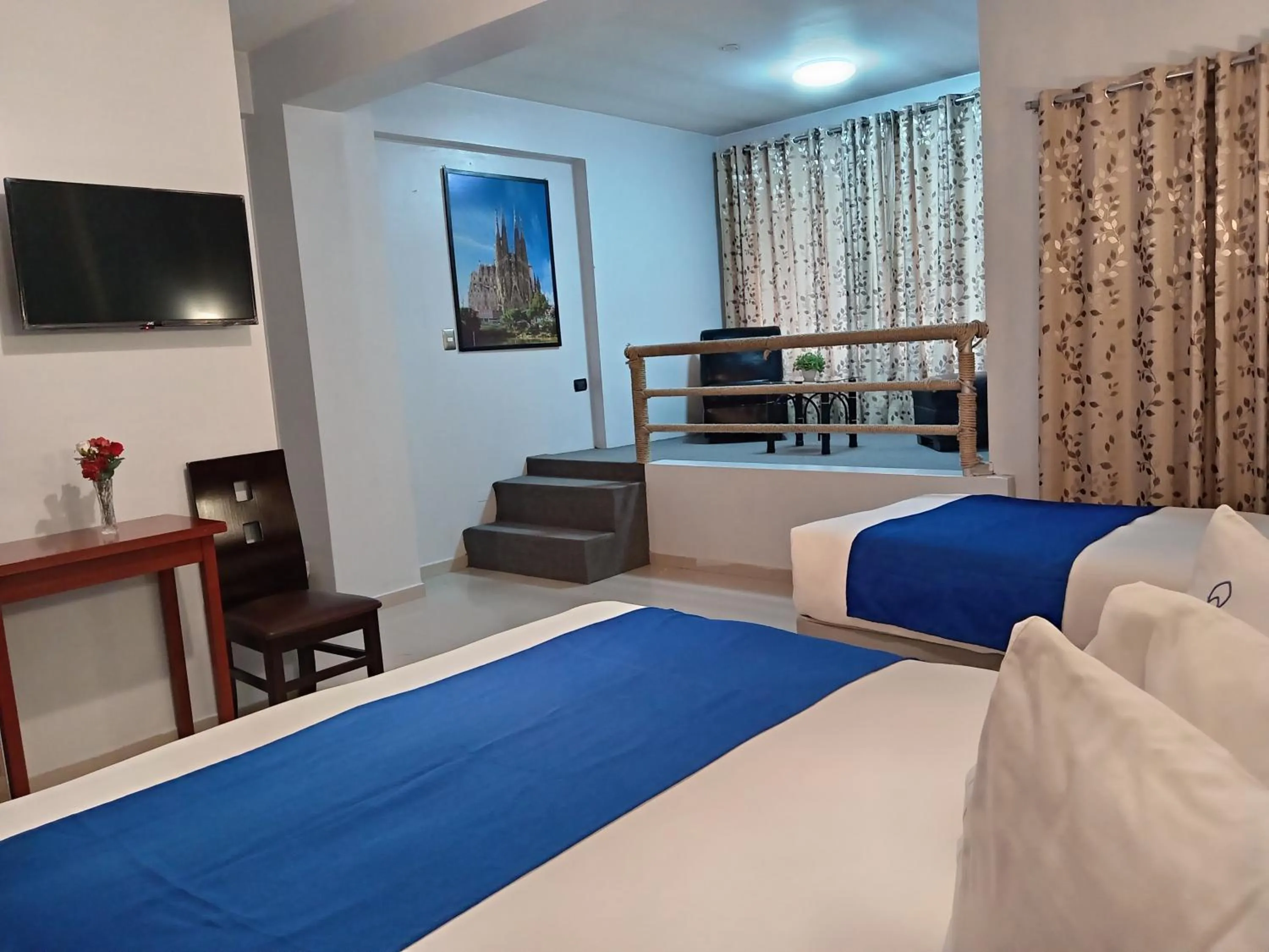 Bed in Aqua Hotel Cusco