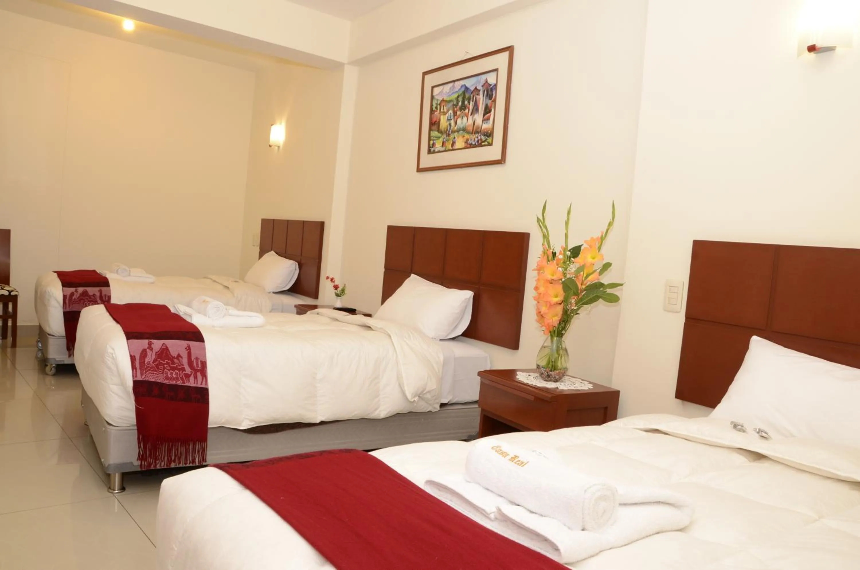 Photo of the whole room, Bed in Aqua Hotel Cusco