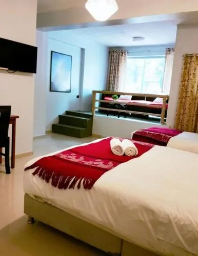 Bed in Casa Real Hoteles