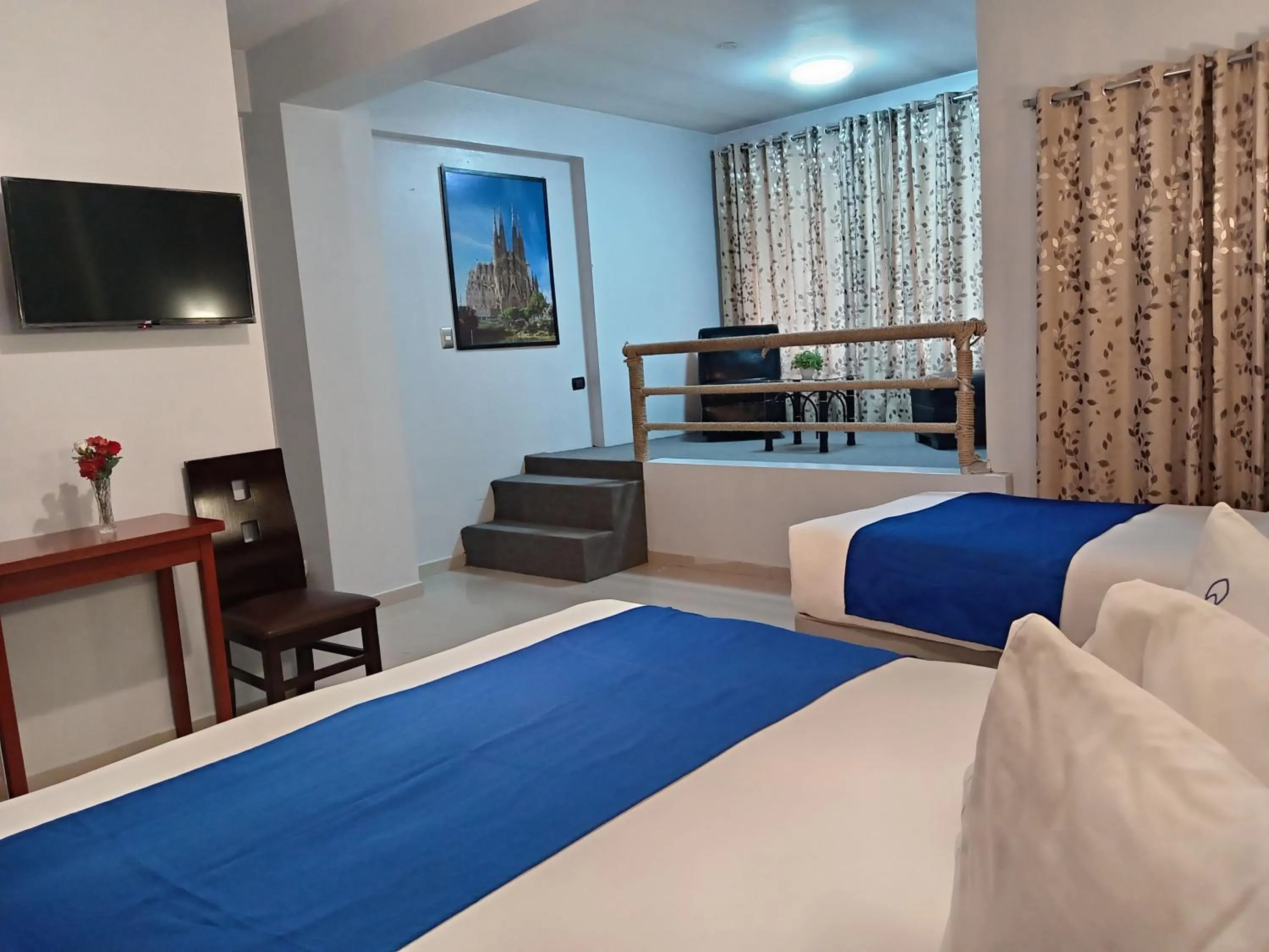 Bed in Aqua Hotel Cusco