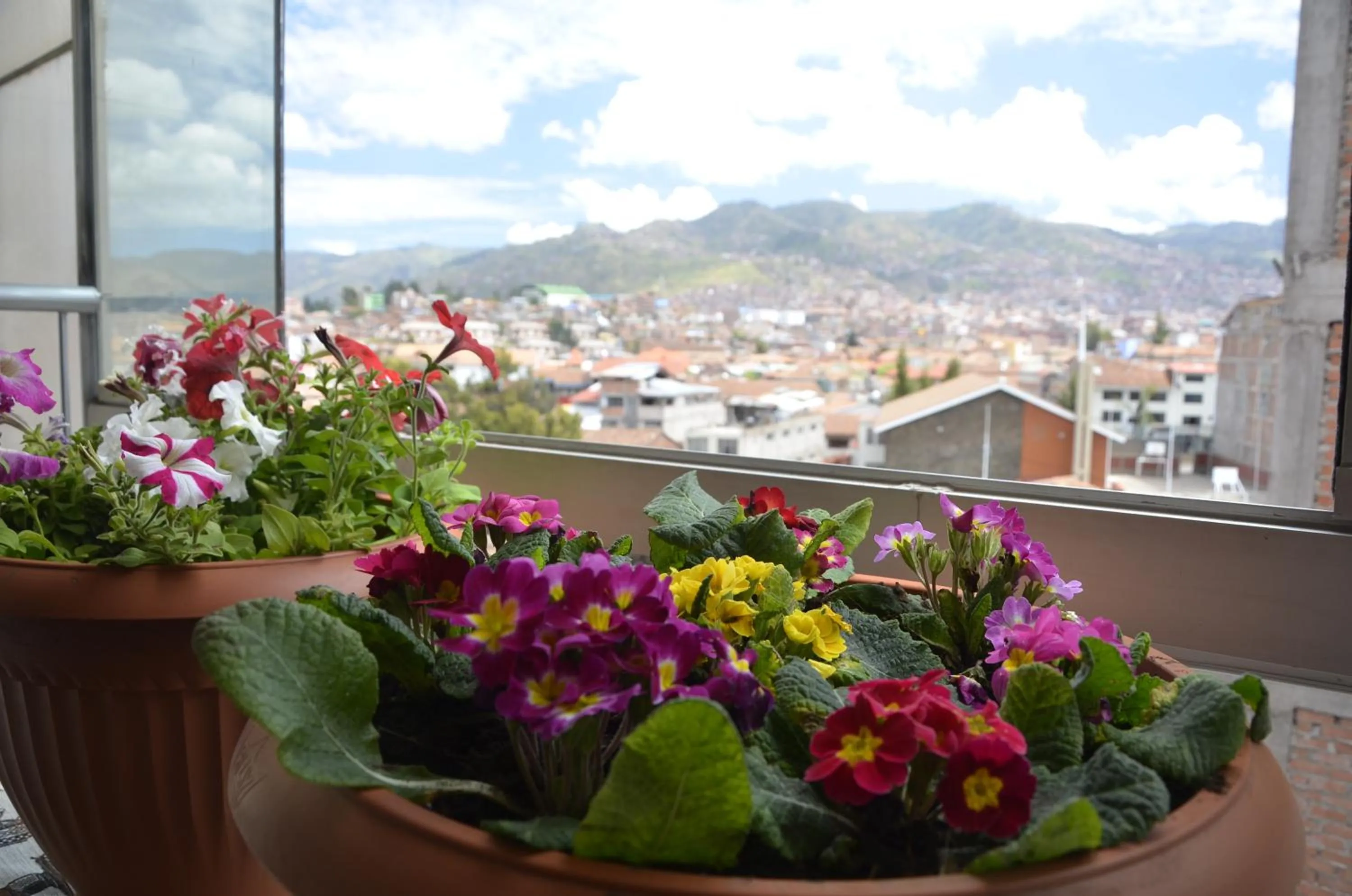 Bird's eye view in Aqua Hotel Cusco