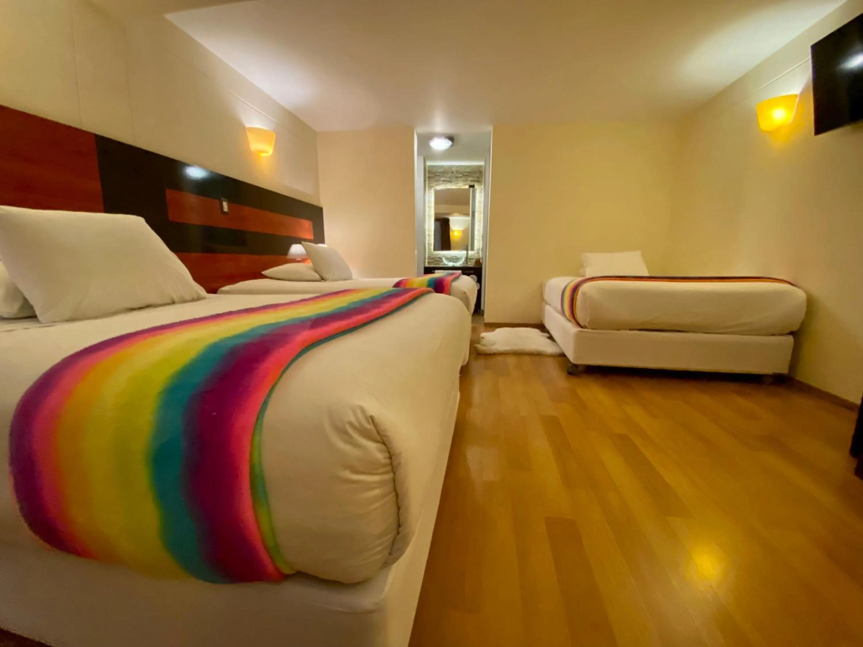 Bed in Mistico San Blas Boutique