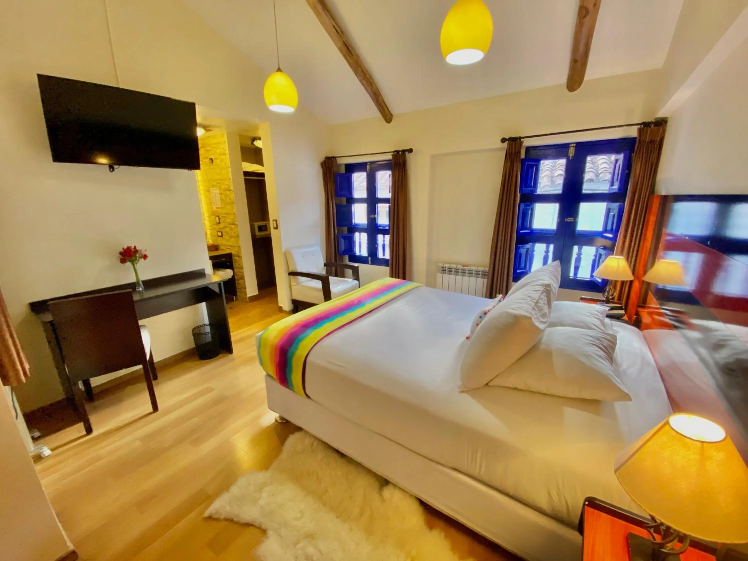 Bed in Mistico San Blas Boutique