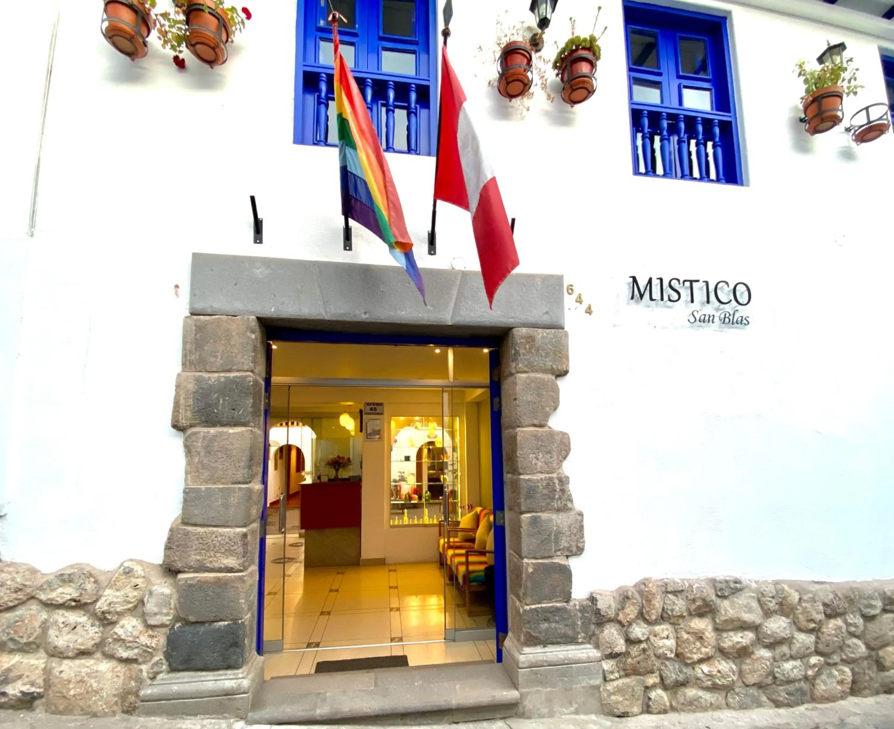 Facade/entrance in Mistico San Blas Boutique