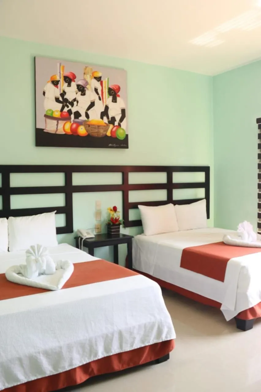 Bed in Hotel Castillo Del Rey