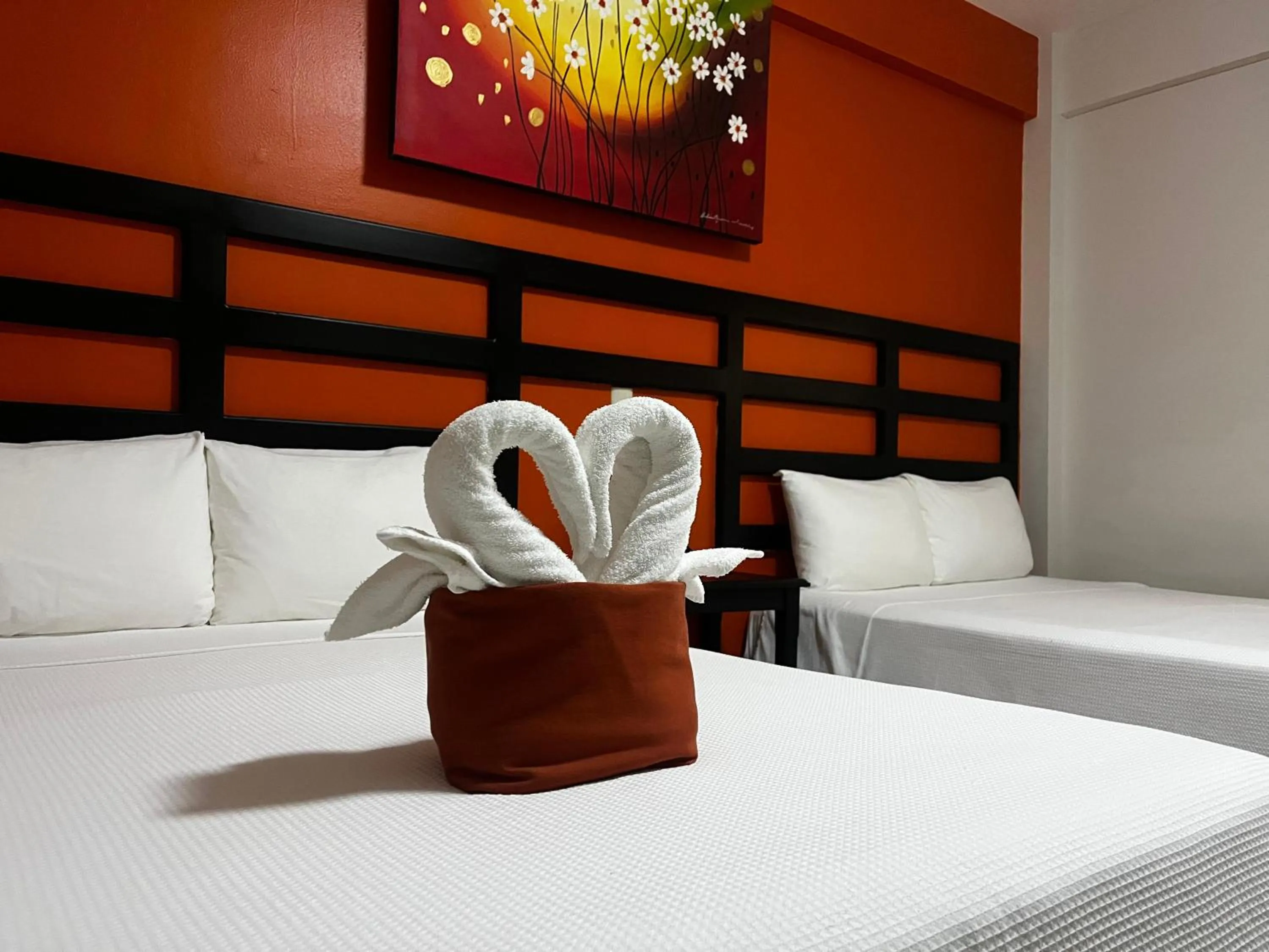 Bed in Hotel Castillo Del Rey