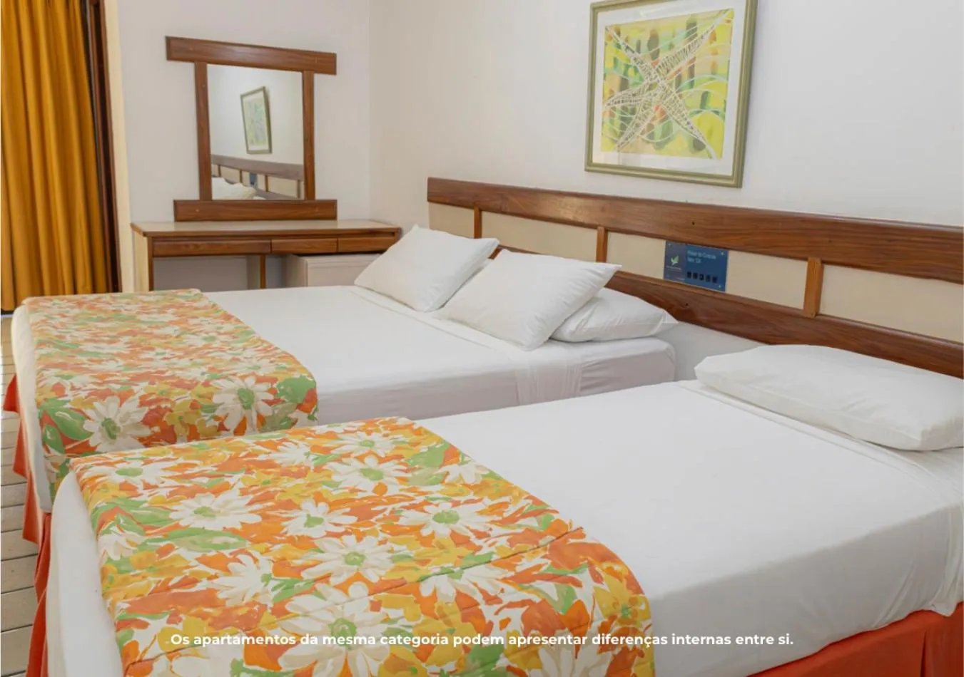 Bed in Porto Seguro Eco Bahia Hotel