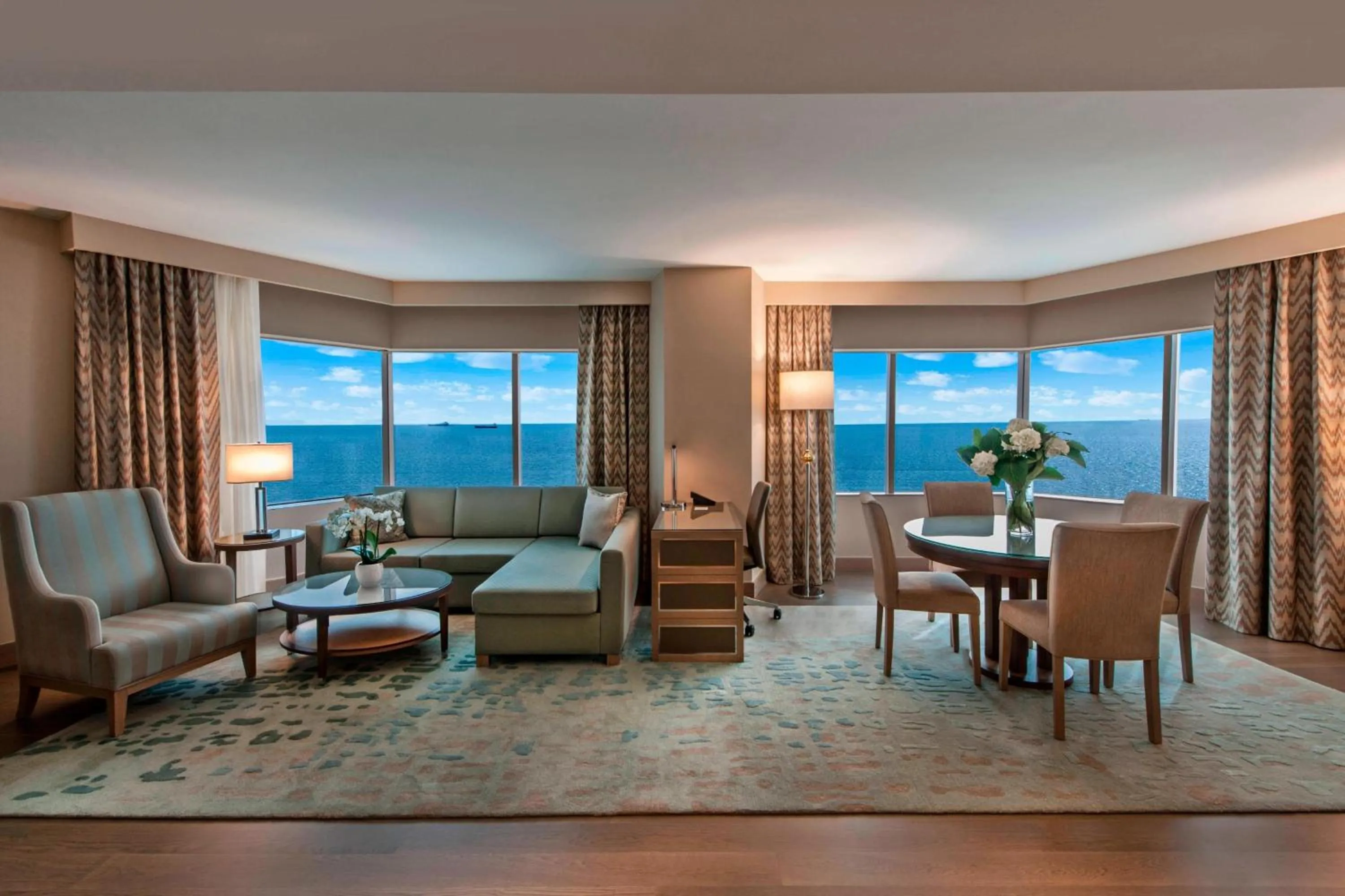 Living room in Renaissance Polat Istanbul Hotel