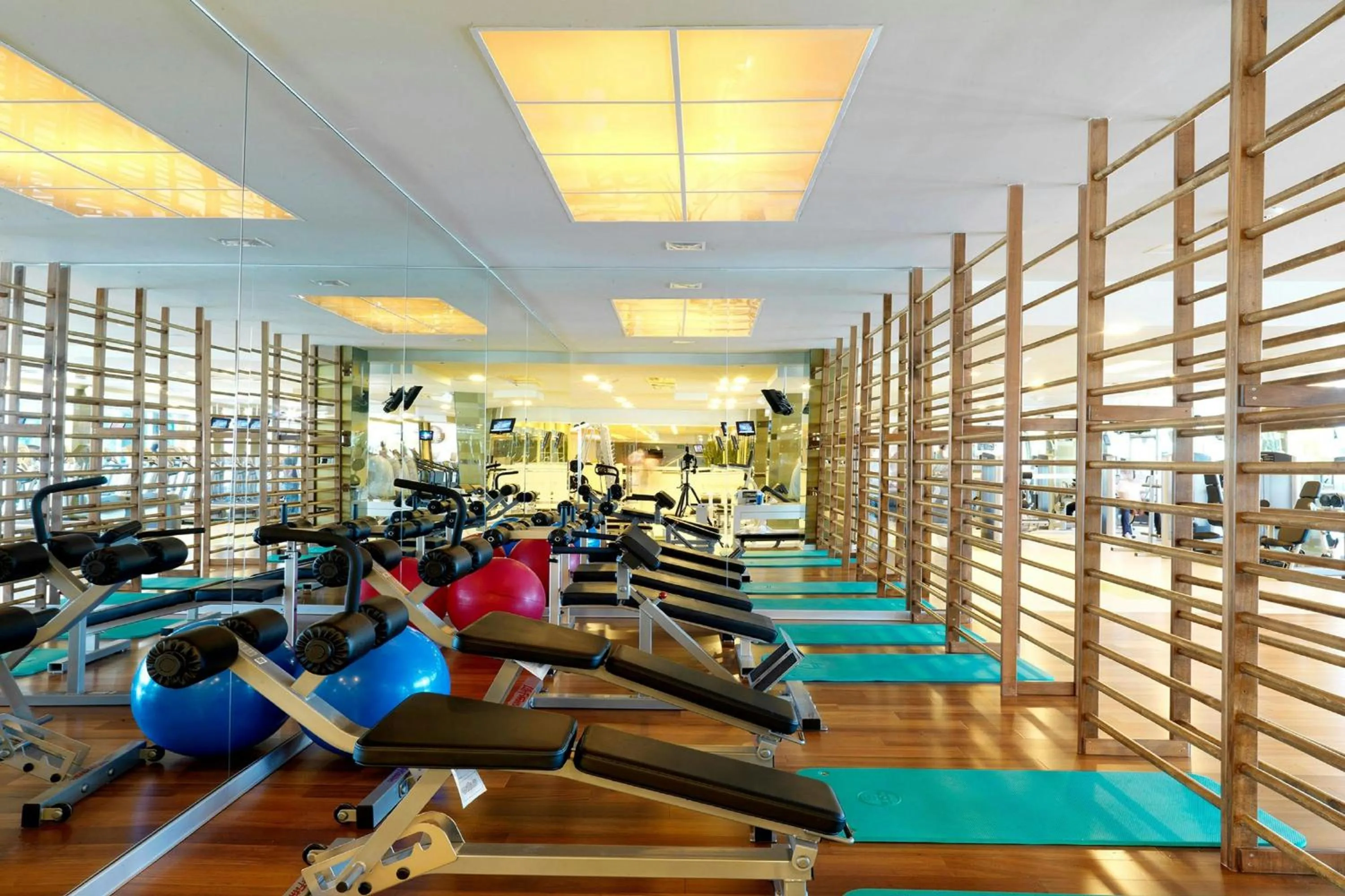 Fitness centre/facilities in Renaissance Polat Istanbul Hotel
