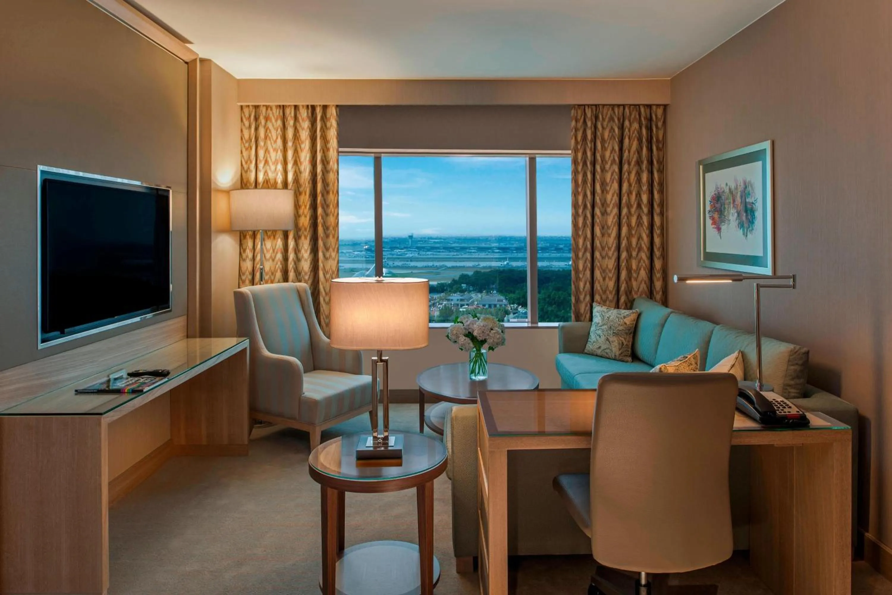 Living room in Renaissance Polat Istanbul Hotel