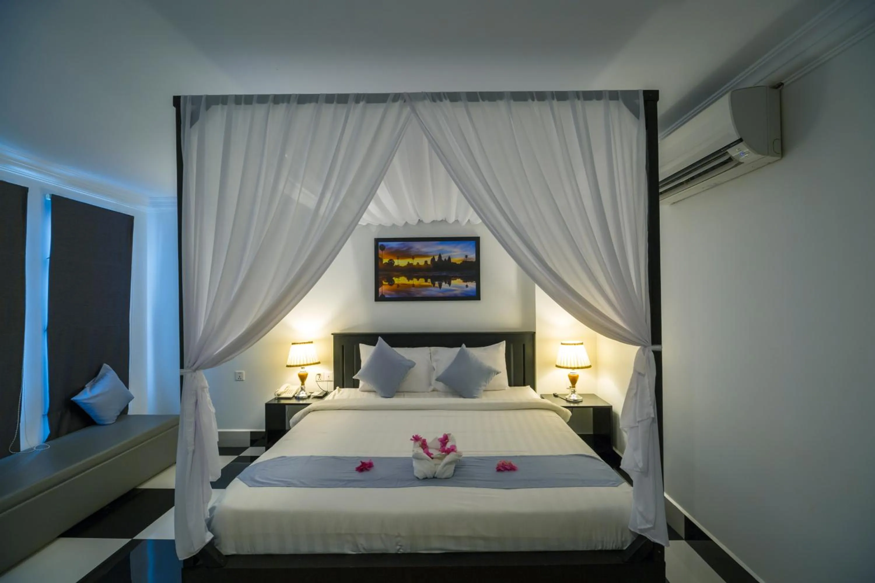 Bedroom, Bed in Rithy Rine Angkor Residence