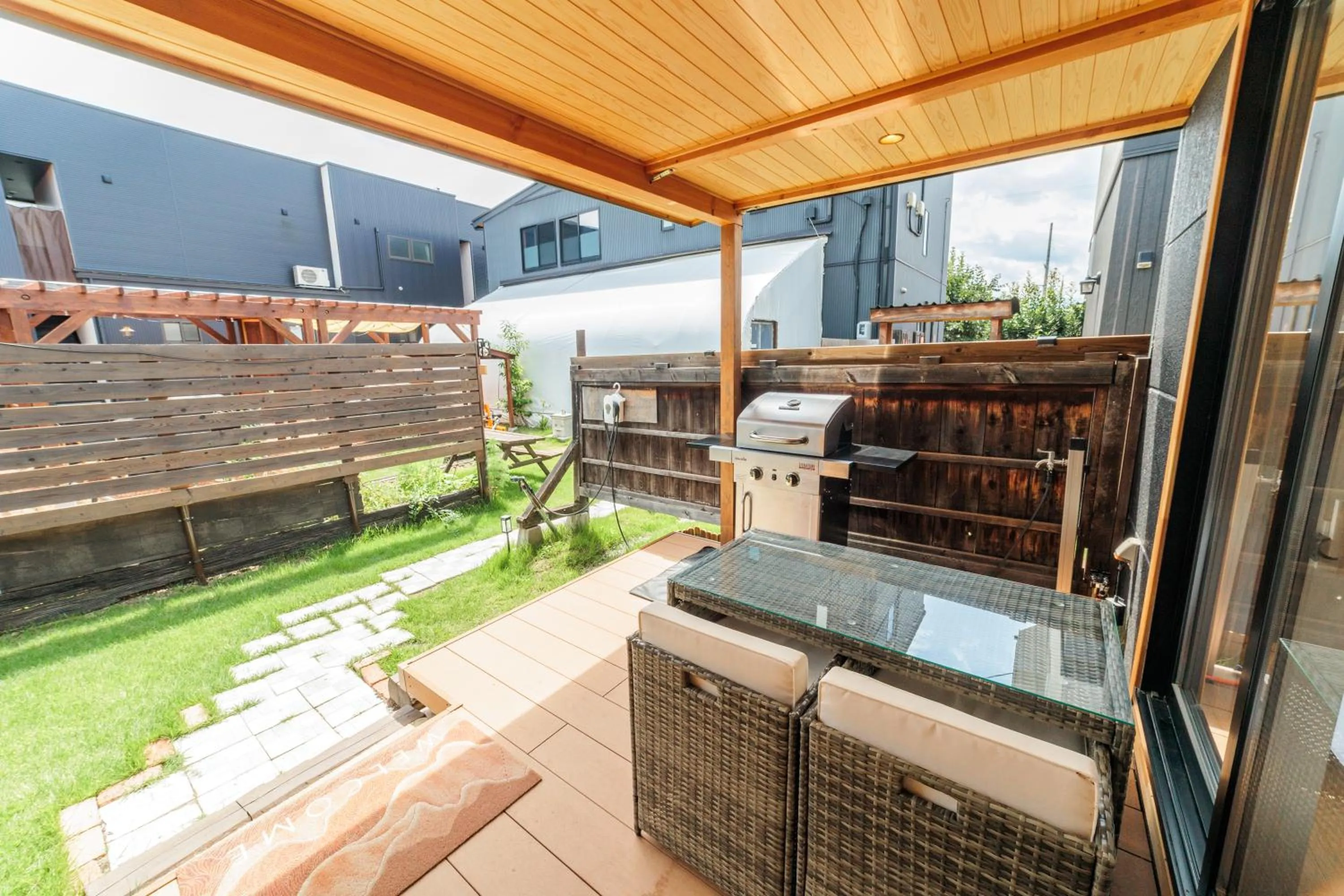 BBQ facilities in Tomareru Himitsukichi L-Base