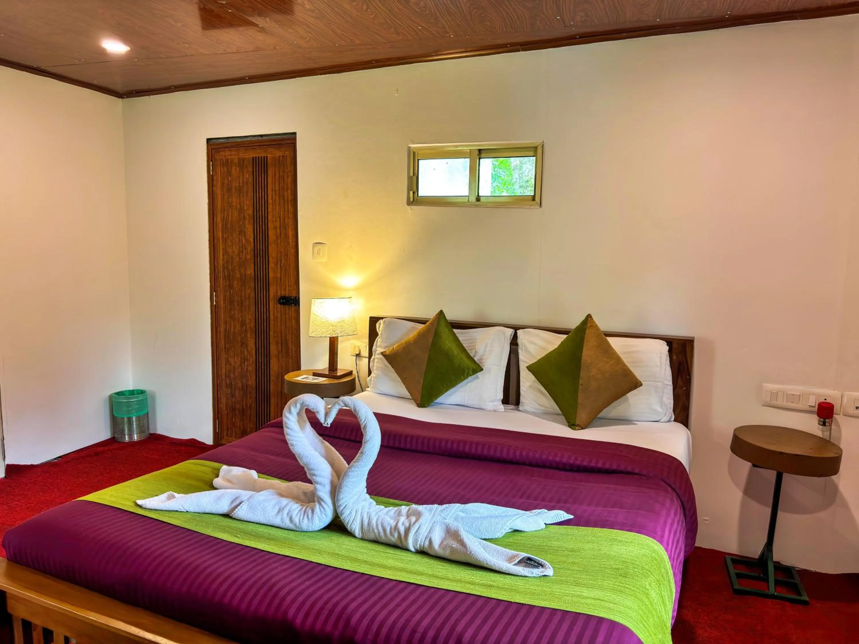 Bed in Ela Ecoland Nature Retreat