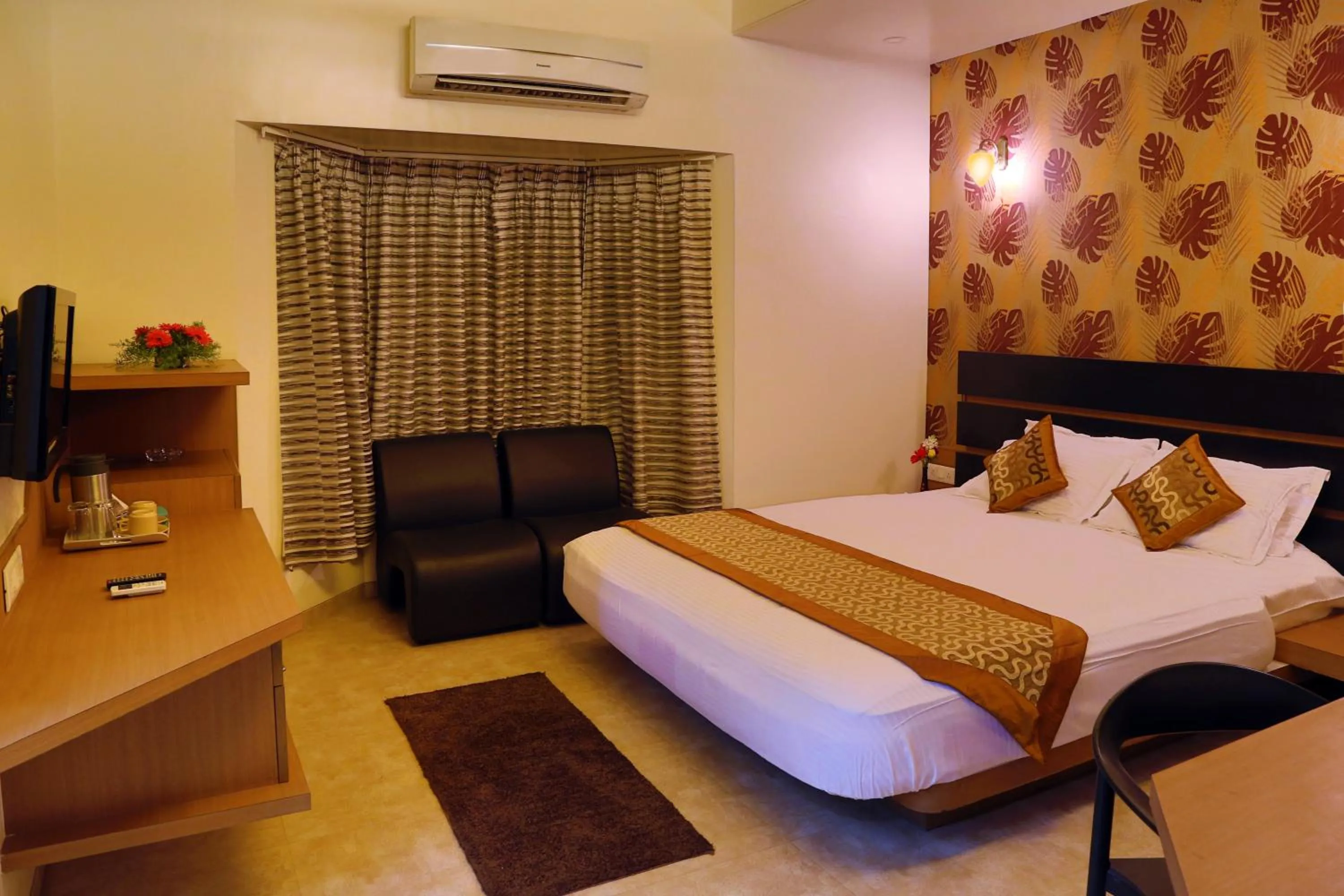 Bed in Hotel The Leaf