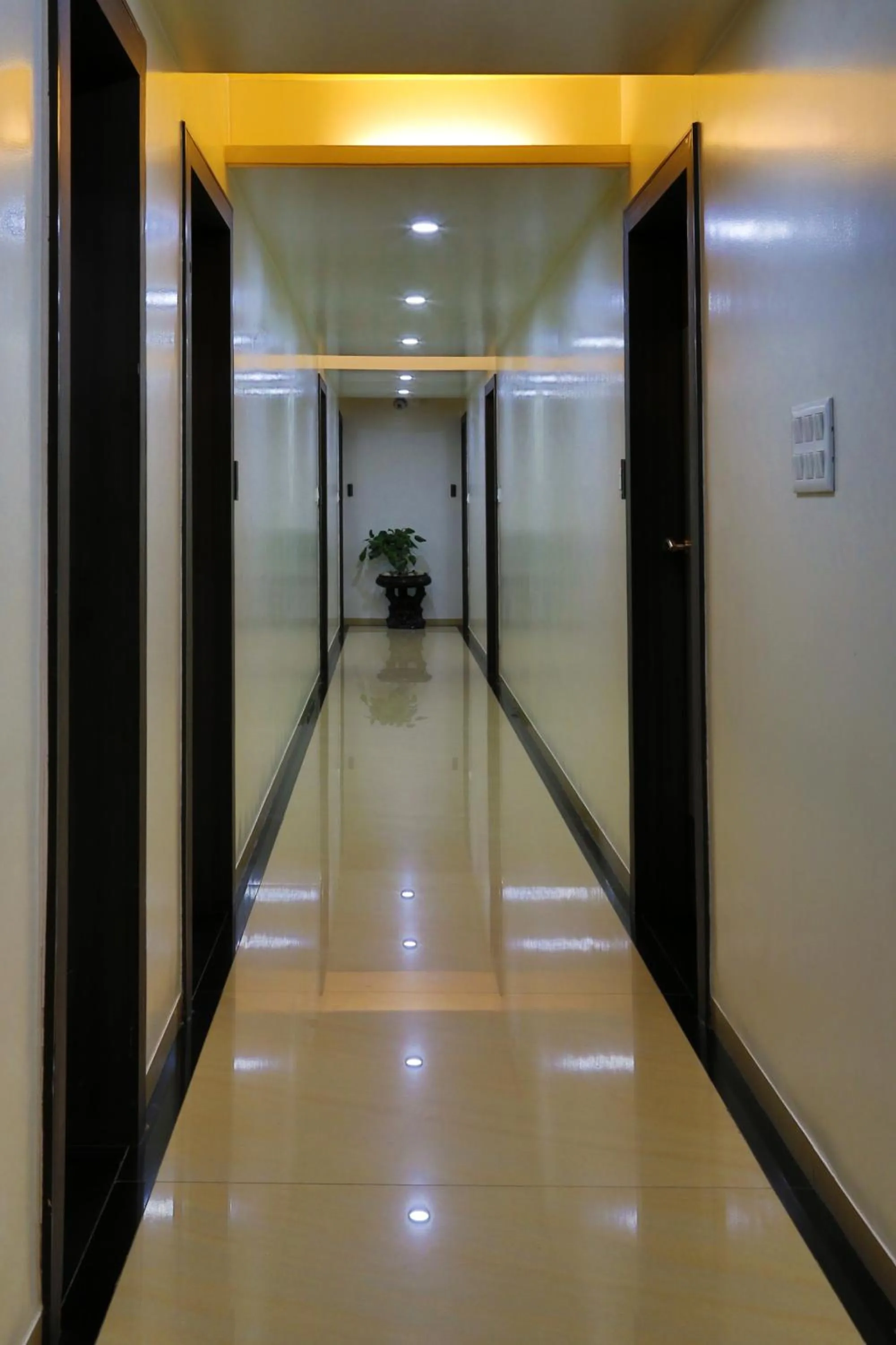 Lobby or reception in Hotel The Leaf