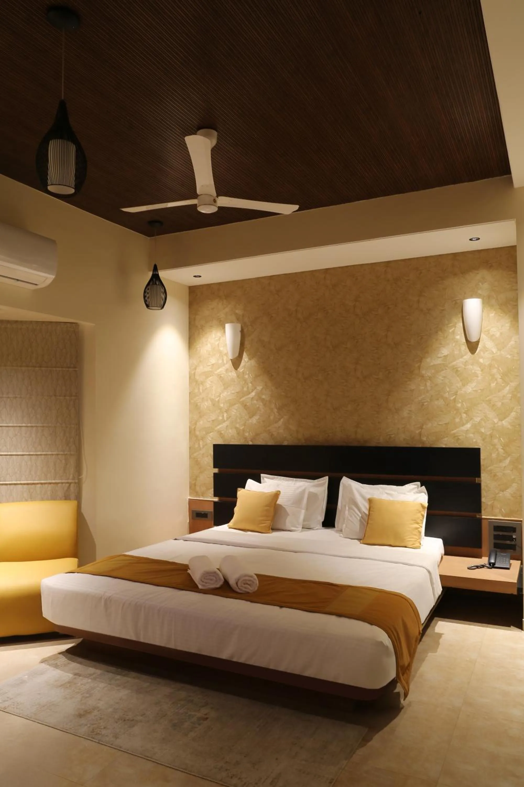 Bed in Hotel The Leaf