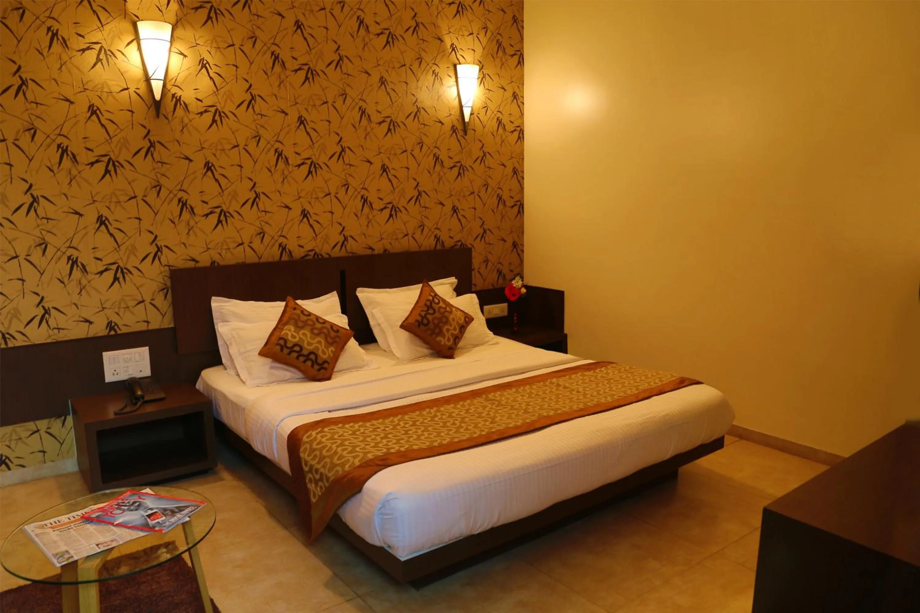 Bed in Hotel The Leaf